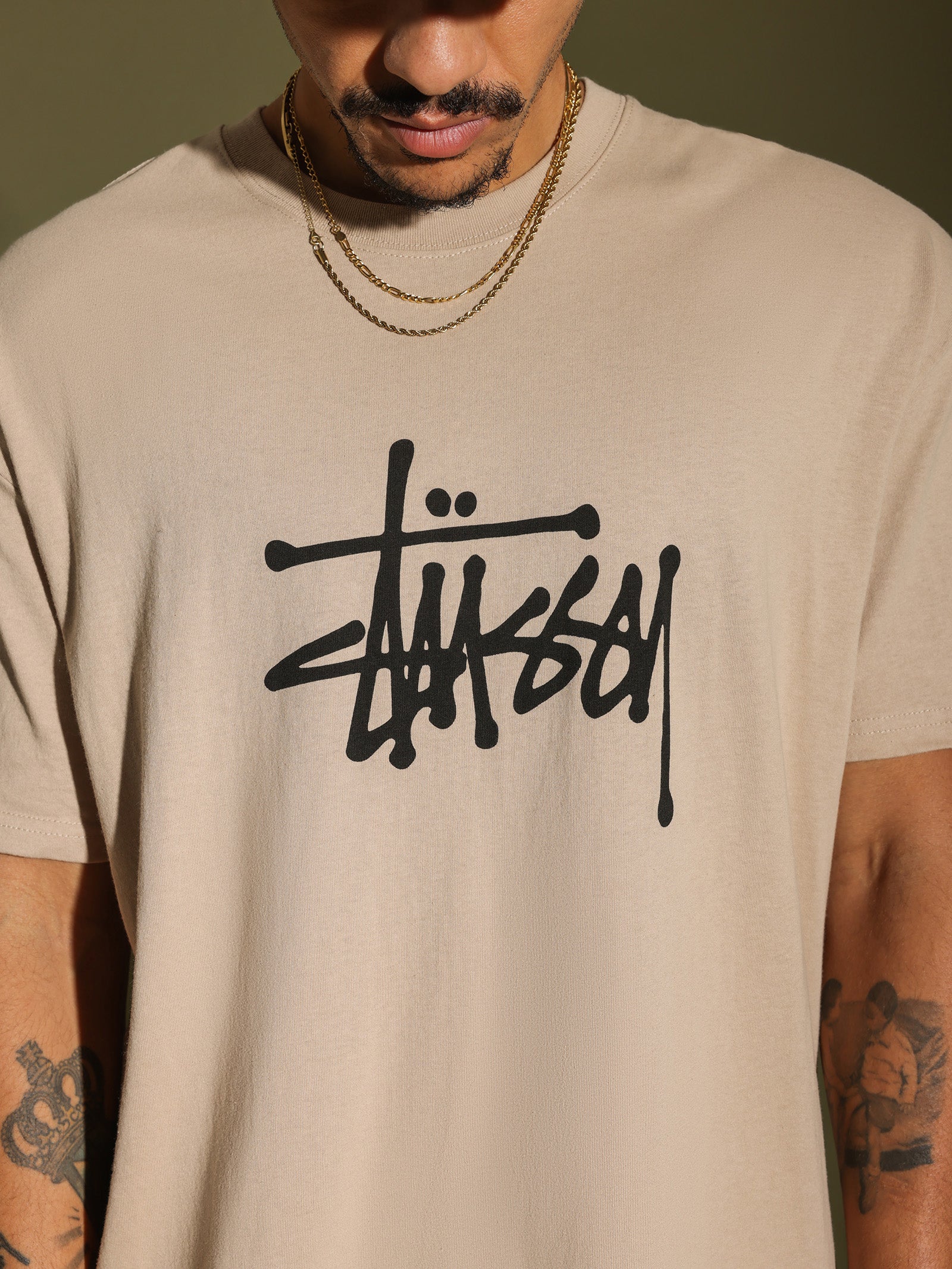 Solid Graffitti Short Sleeve T-Shirt - Image 3