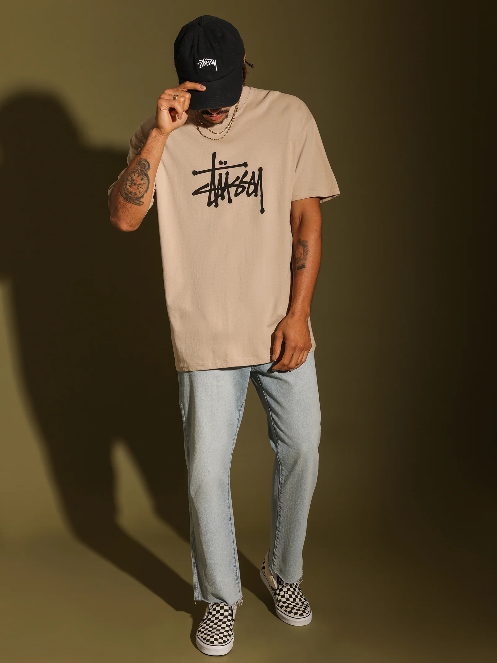 Solid Graffitti Short Sleeve T-Shirt - Image 6