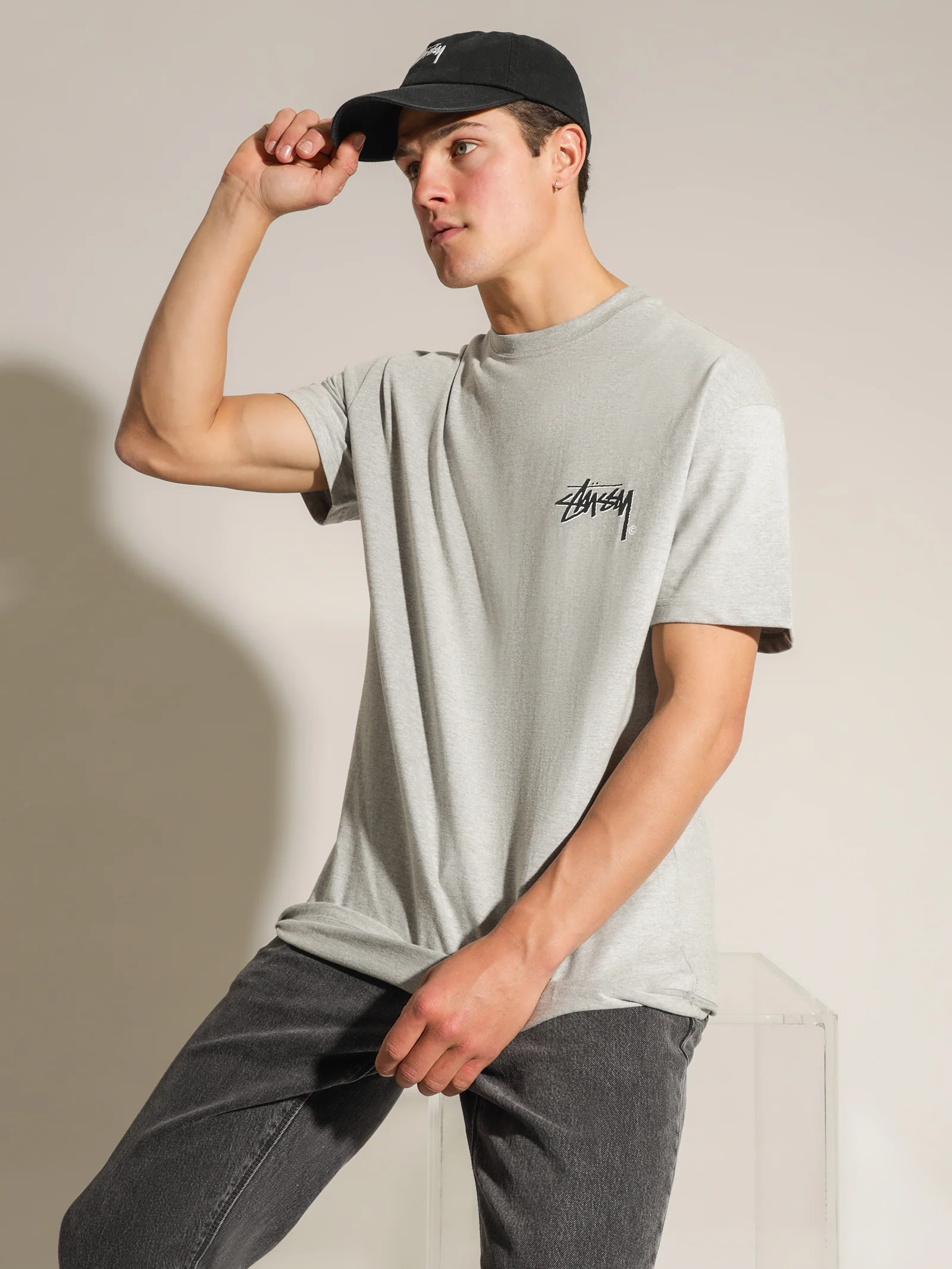Solid Shadow Stock T-Shirt - Image 2