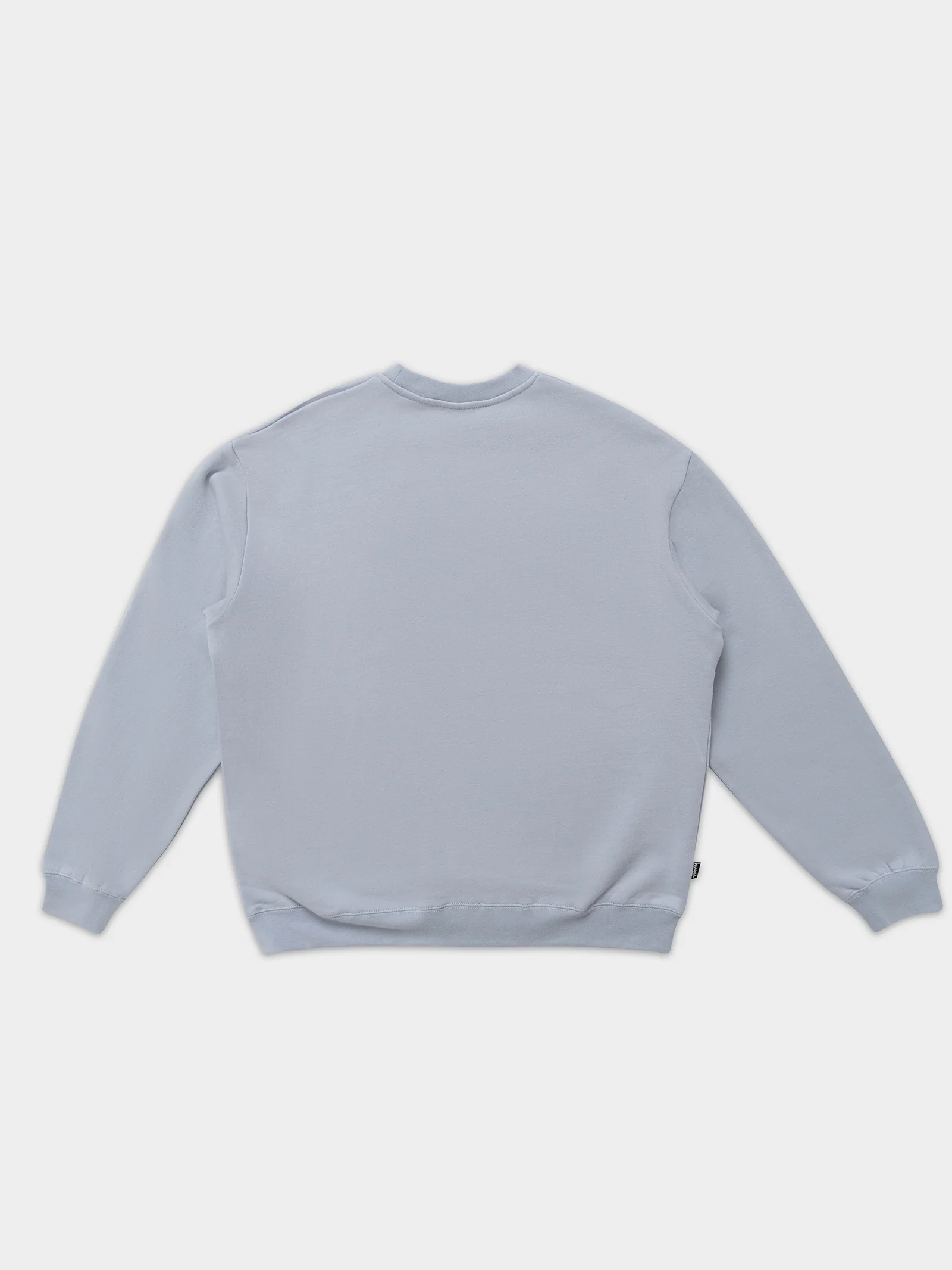 Solid Stock Embroidered Crew Sweater - Image 7