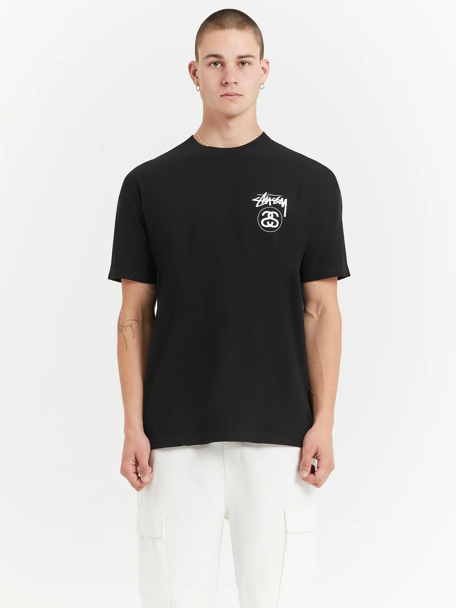 Solid Stock Link Heavyweight Short Sleeve T-Shirt - Image 2