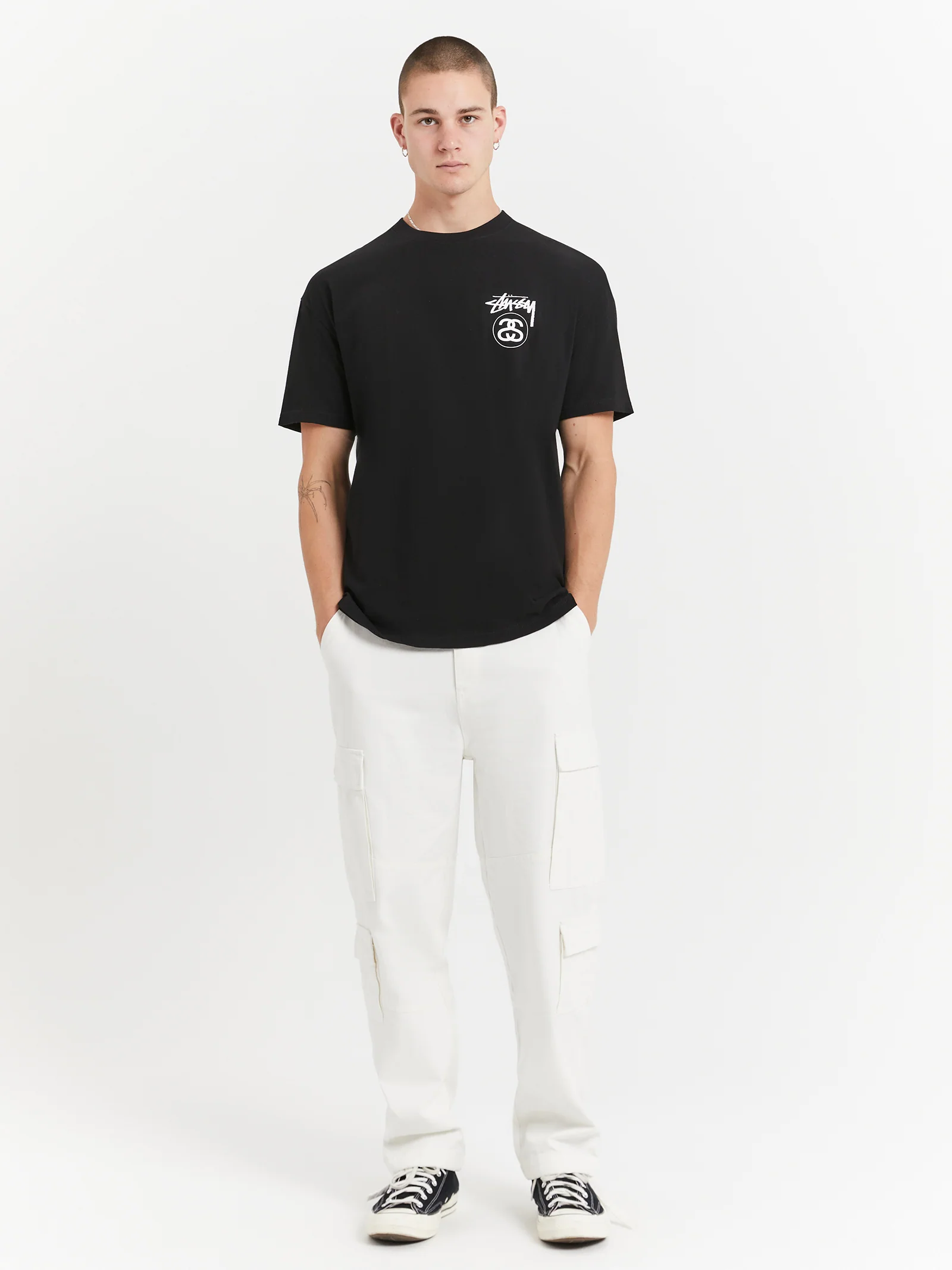Solid Stock Link Heavyweight Short Sleeve T-Shirt - Image 3