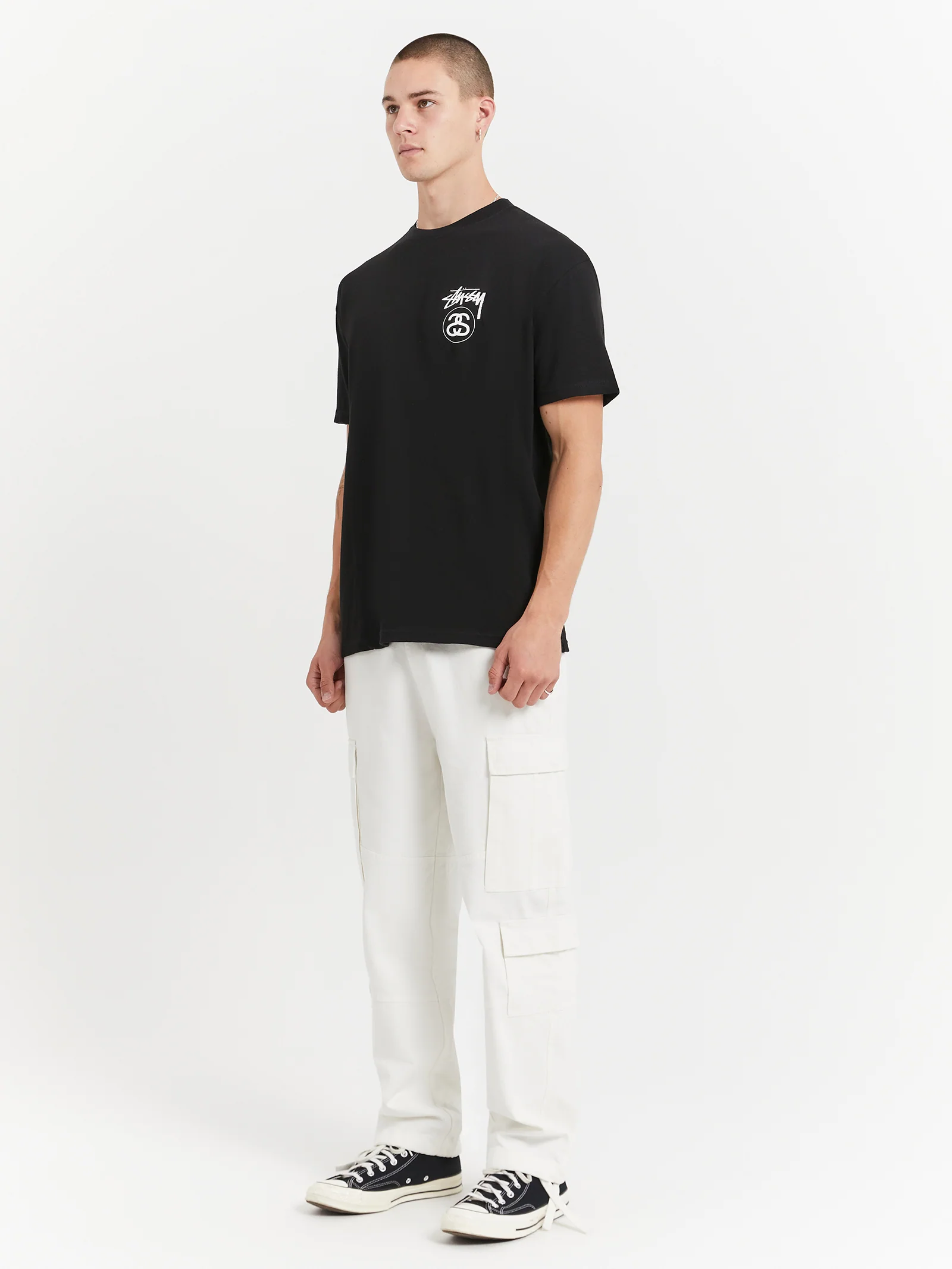 Solid Stock Link Heavyweight Short Sleeve T-Shirt - Image 4