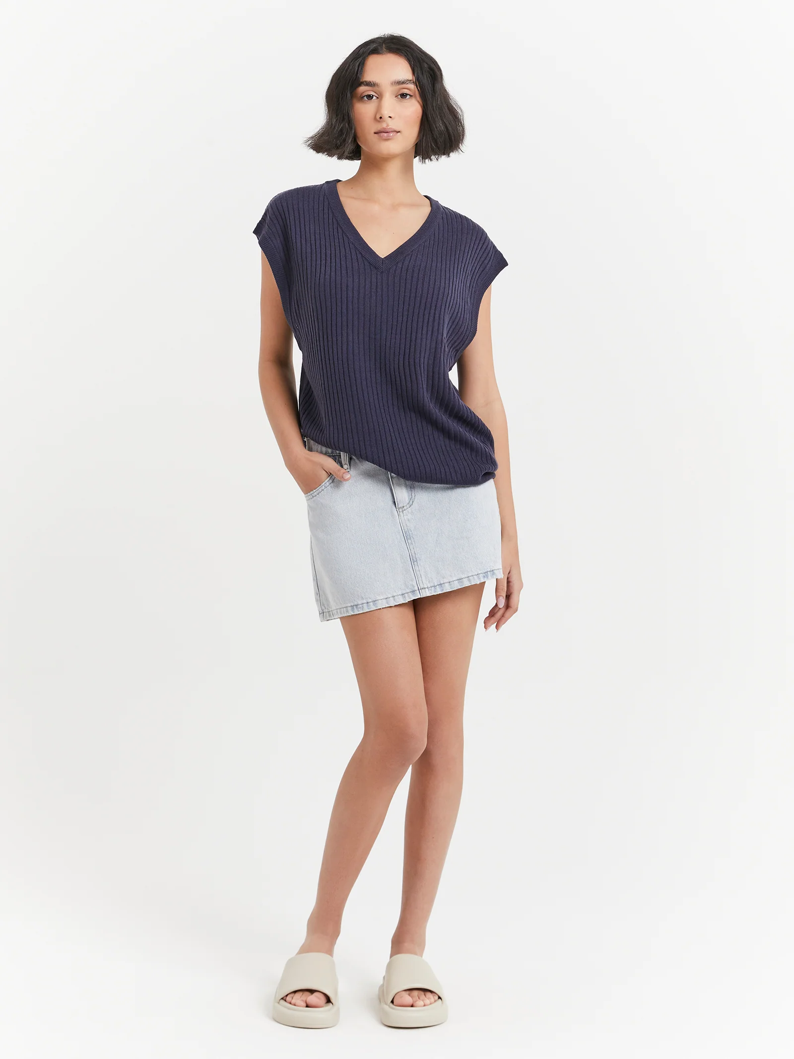 Sophie Denim Skirt - Image 2