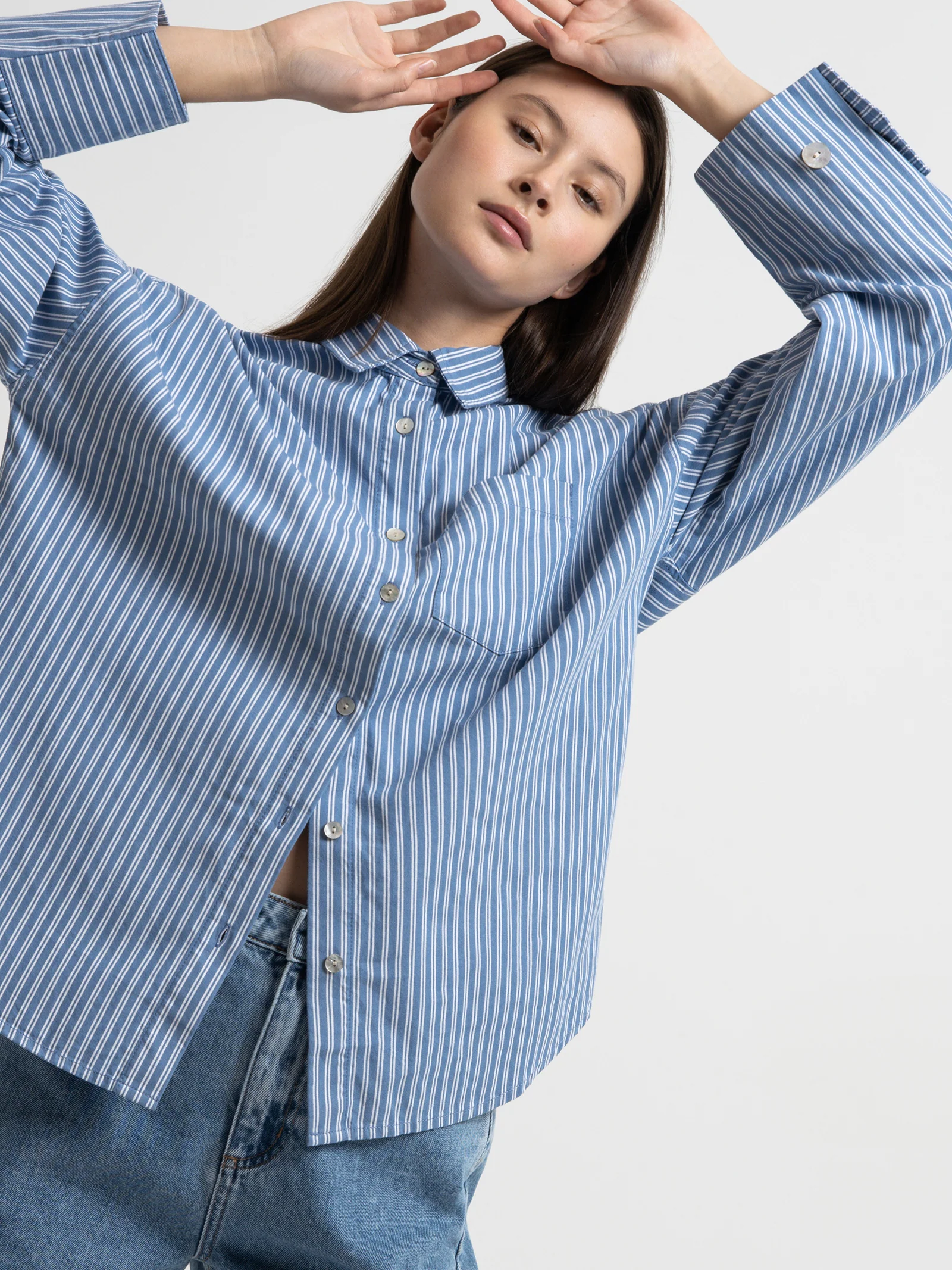 Sora Stripe Shirt - Image 3