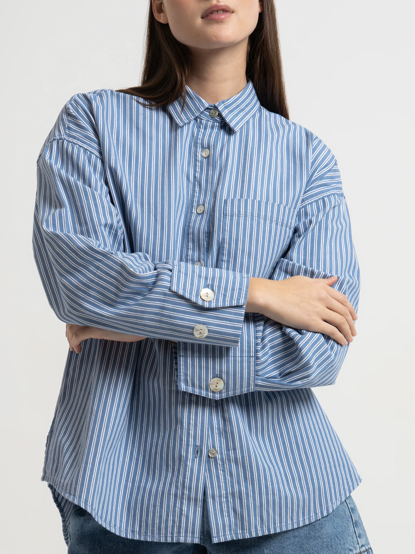 Sora Stripe Shirt - Image 4