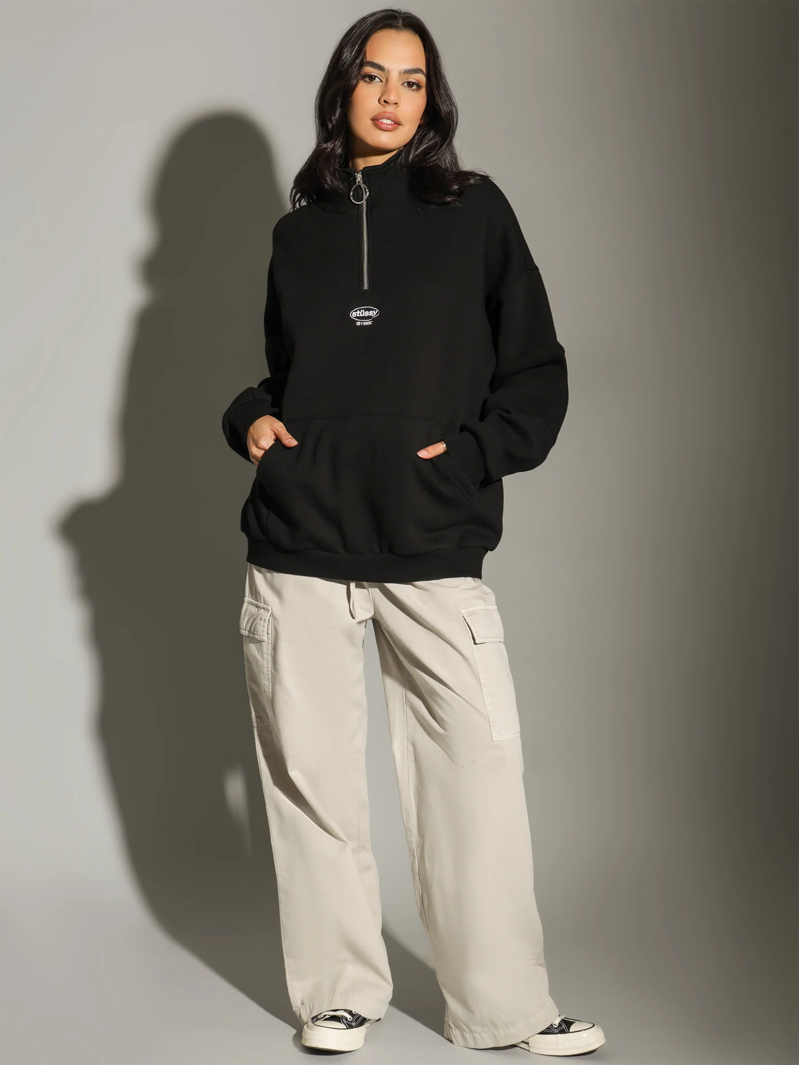 Soul Panelled 1/4 Zip Fleece - Image 5