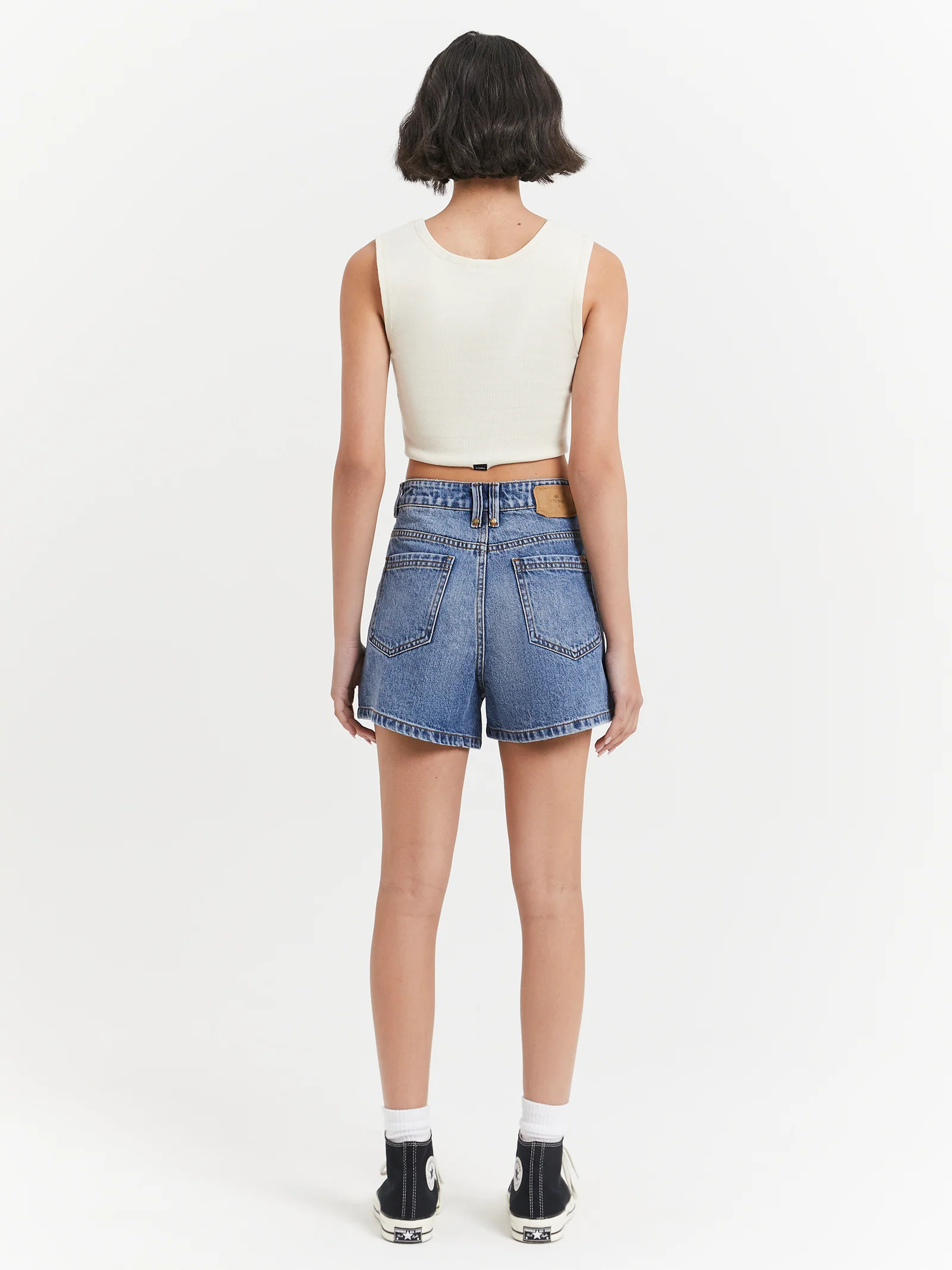Speed Kills Crop Rib Singlet - Image 5