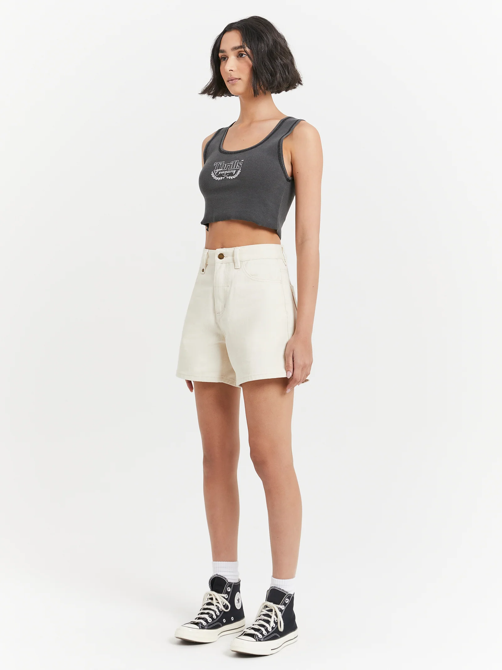 Speed Kills Crop Rib Singlet - Image 4