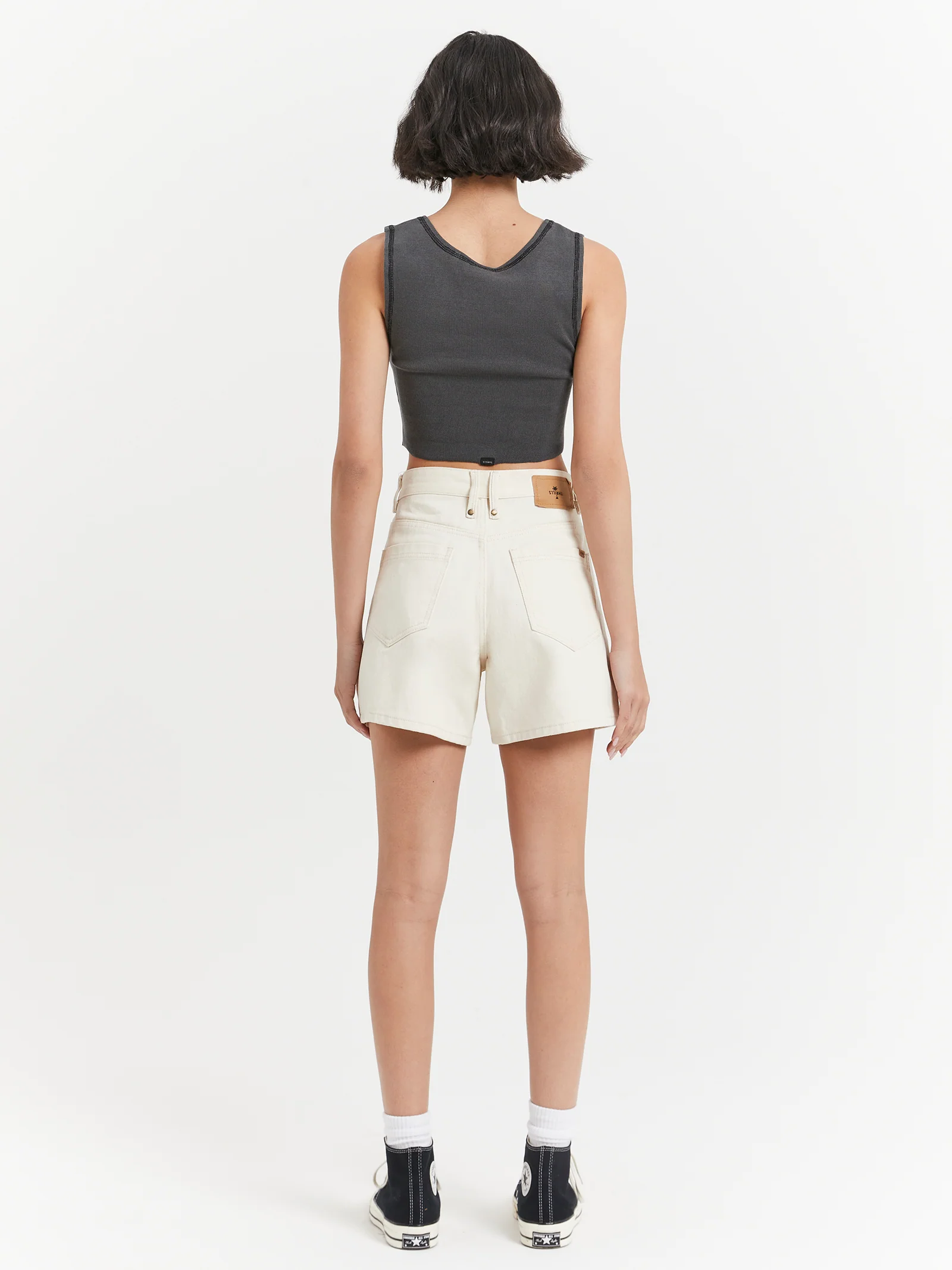 Speed Kills Crop Rib Singlet - Image 5