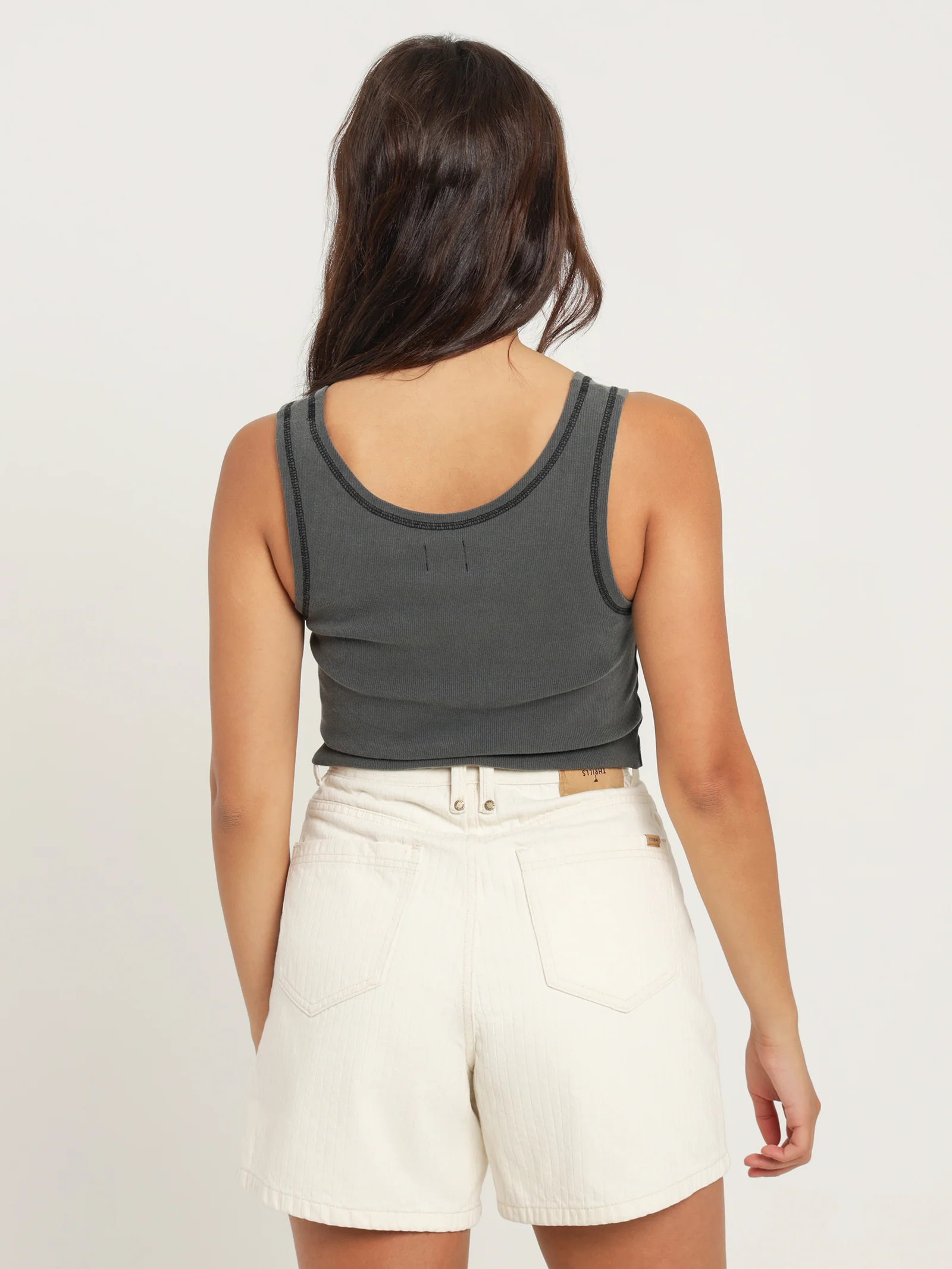 Speed Needs Crop Rib Singlet - Image 6