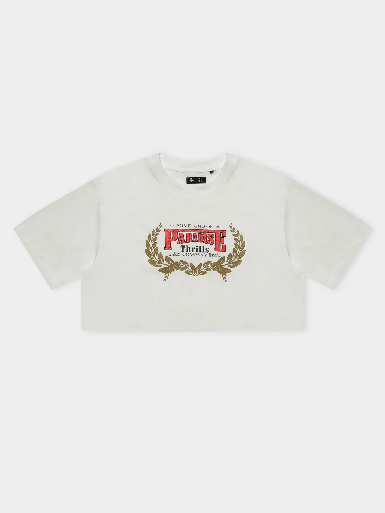 Speed Wreath Merch Super Crop T-Shirt - Image 7