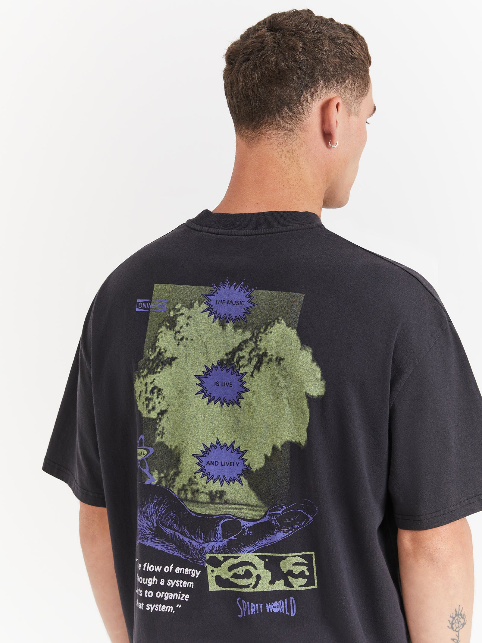 Spirit World Box Fit Oversize T-Shirt - Image 2