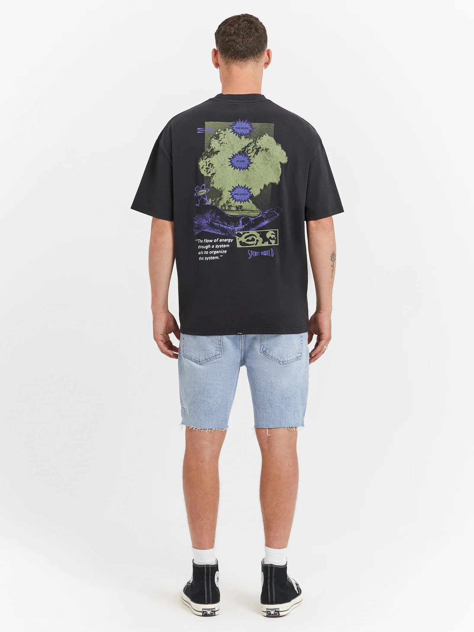 Spirit World Box Fit Oversize T-Shirt - Image 5