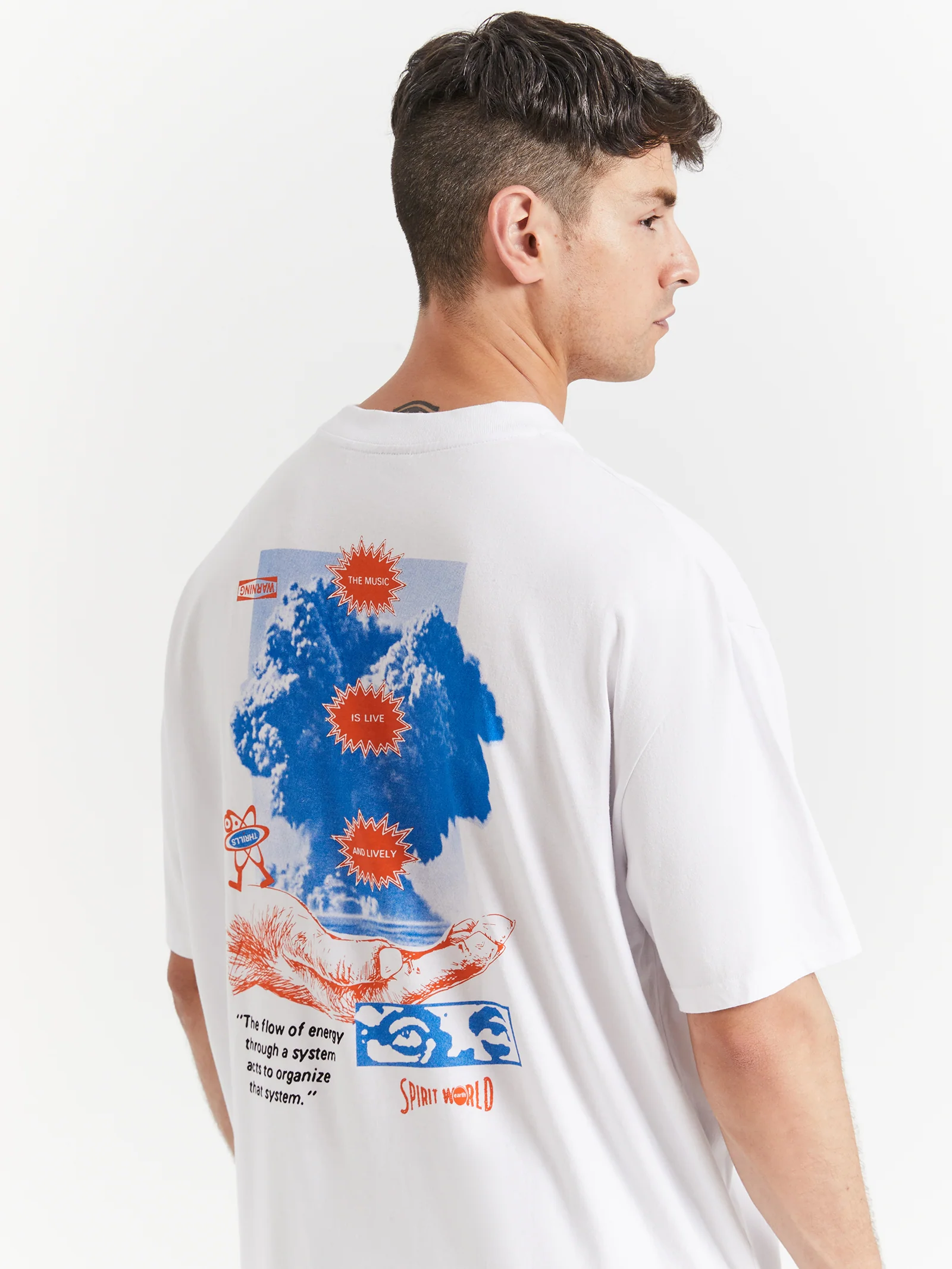 Spirit World Box Fit Oversize T-Shirt - Image 3