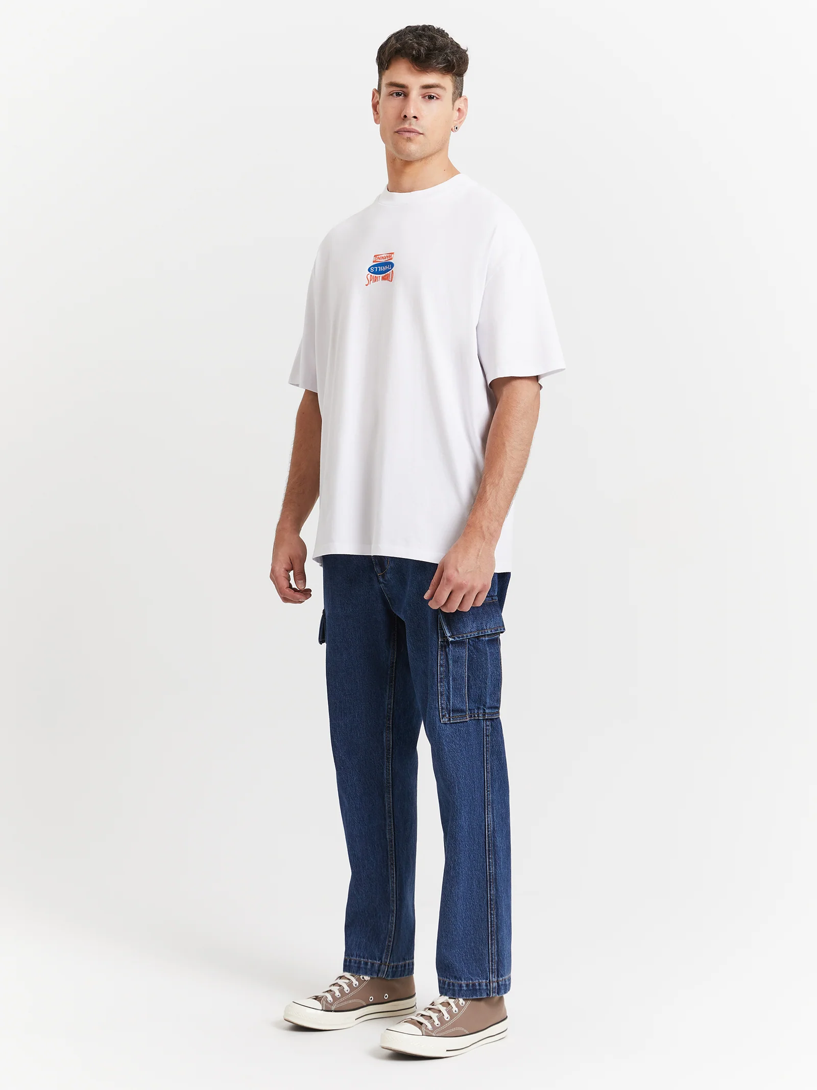Spirit World Box Fit Oversize T-Shirt - Image 4