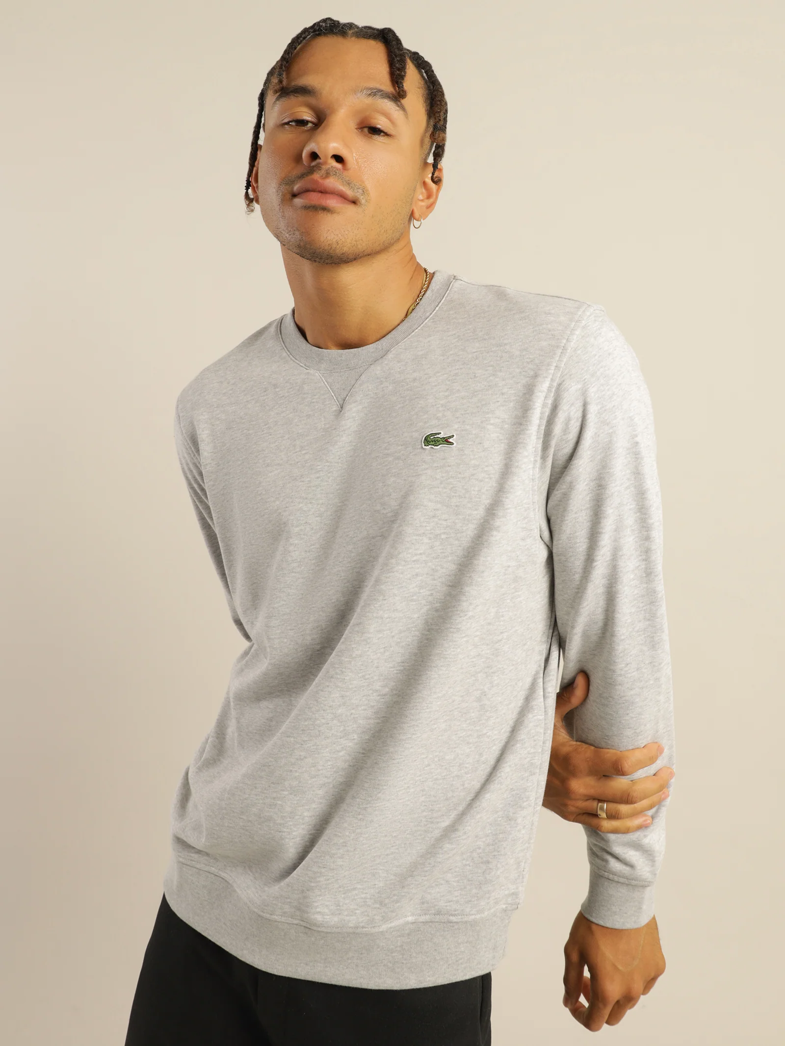 Sports Fleece Crew Neck Sweatshirt - Image 2