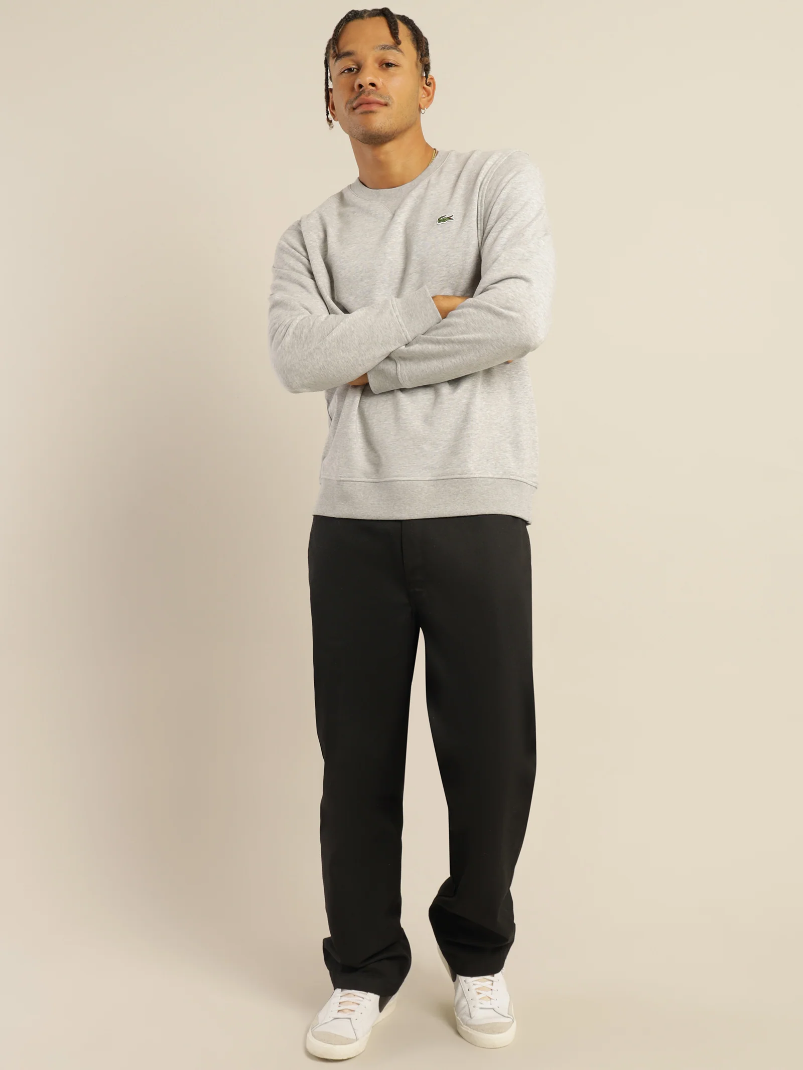Sports Fleece Crew Neck Sweatshirt - Image 4