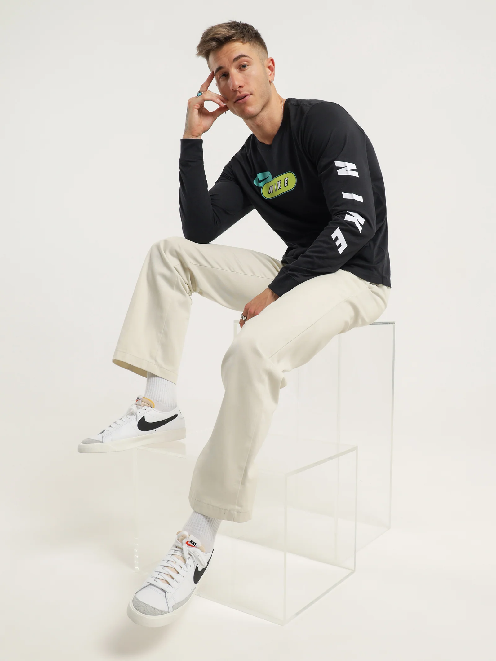 Sportswear Brandriff Open Long Sleeve T-Shirt - Image 2