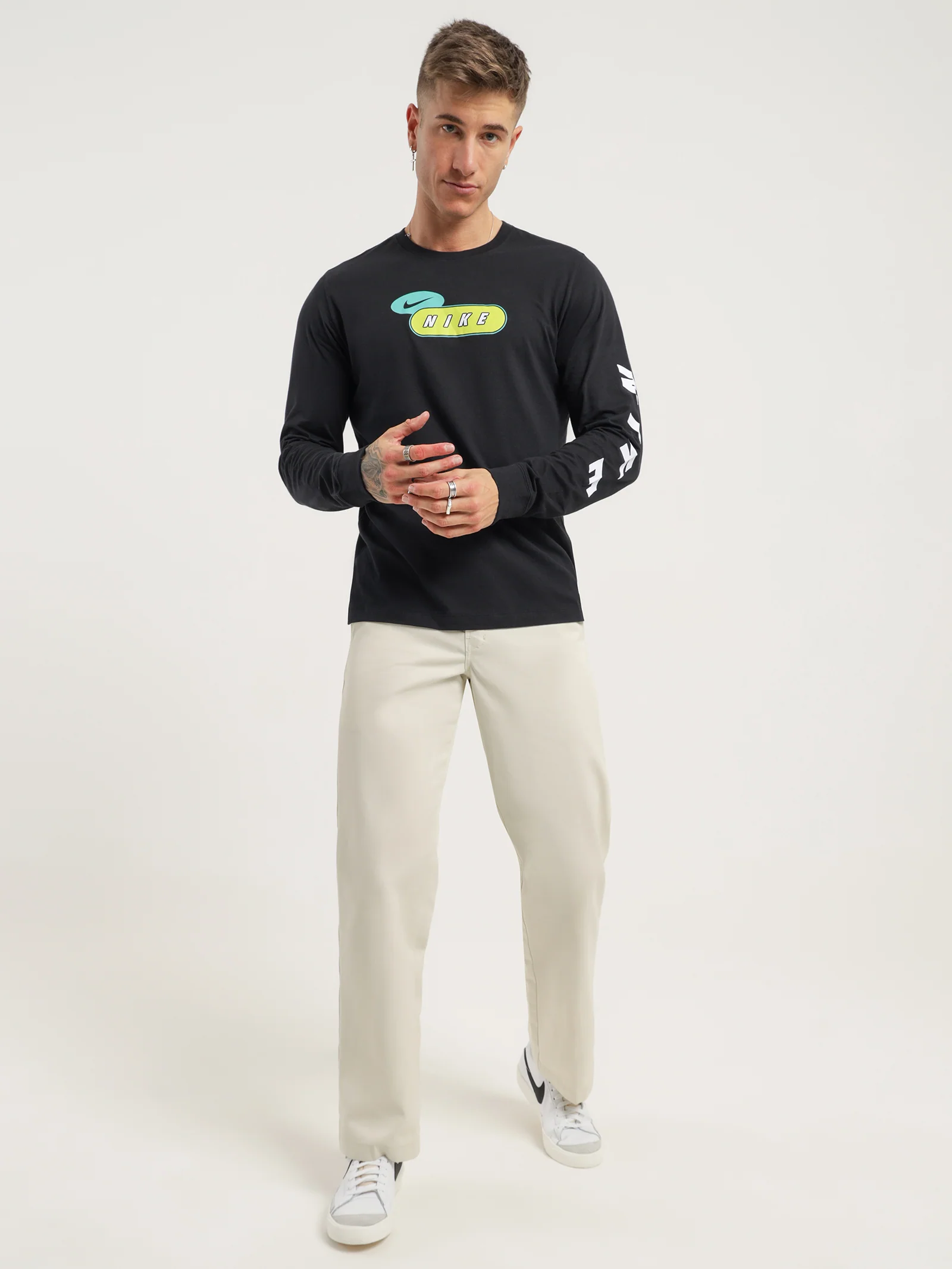 Sportswear Brandriff Open Long Sleeve T-Shirt - Image 3