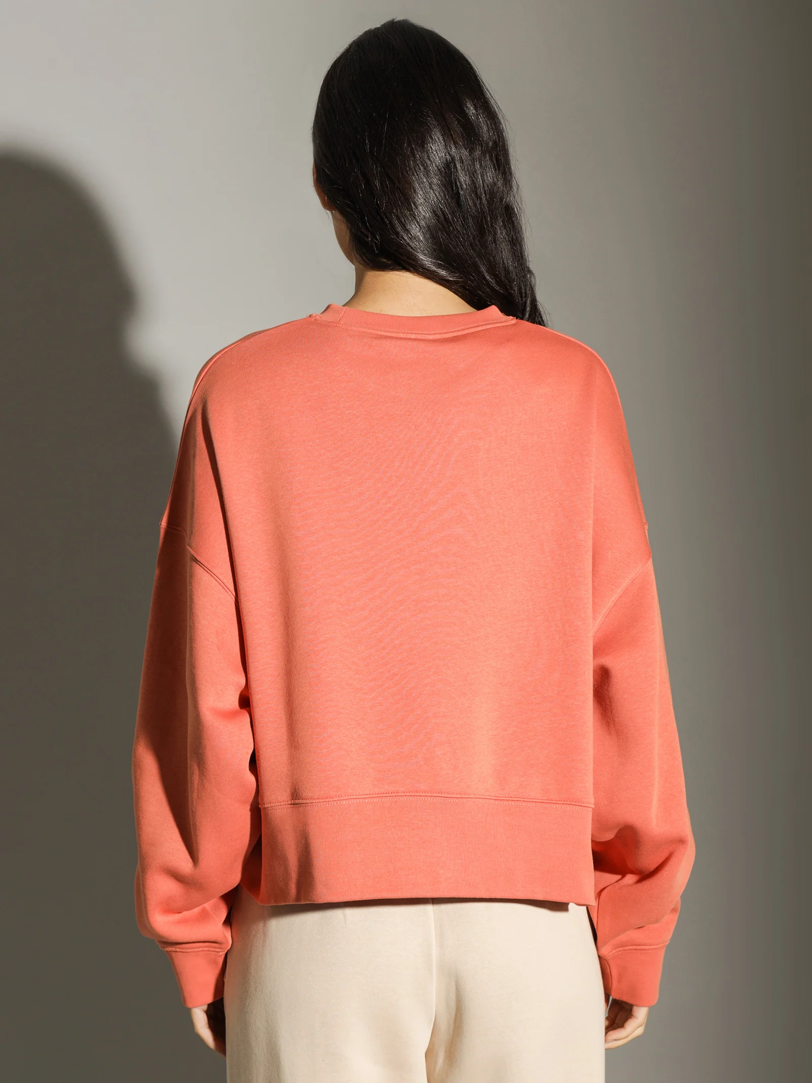 Sportswear Essential Collection Fleece Oversized Crew Sweatshirt - Image 6