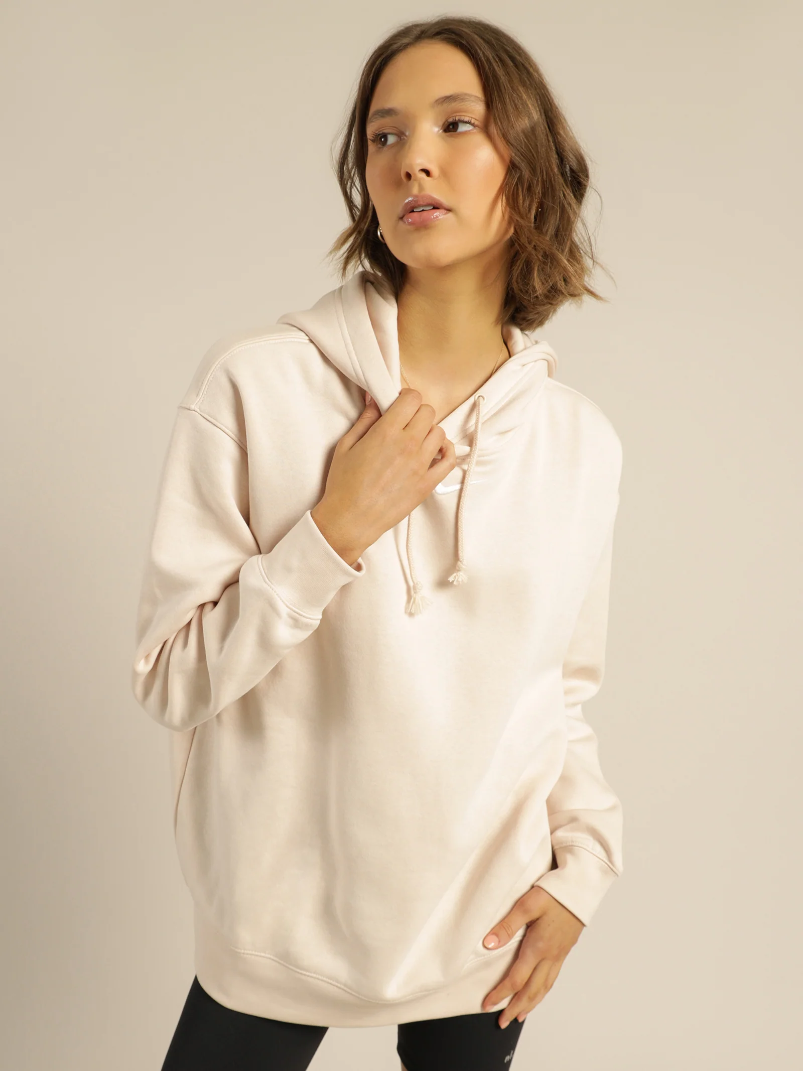Sportswear Essentials Oversized Crew Hoodie - Image 3