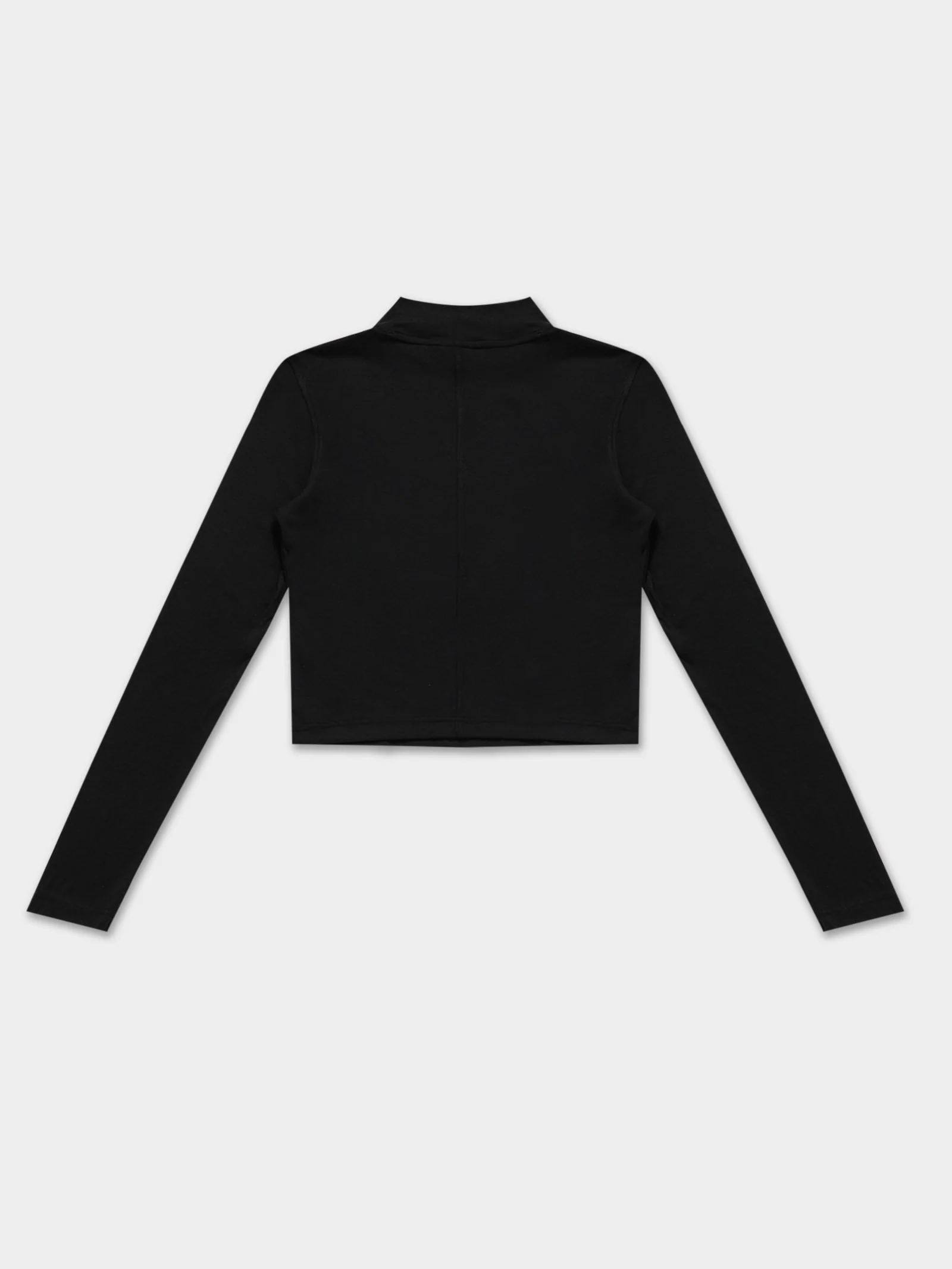 Sportswear Essentials Ribbed Mock Neck Long Sleeve Top - Image 7