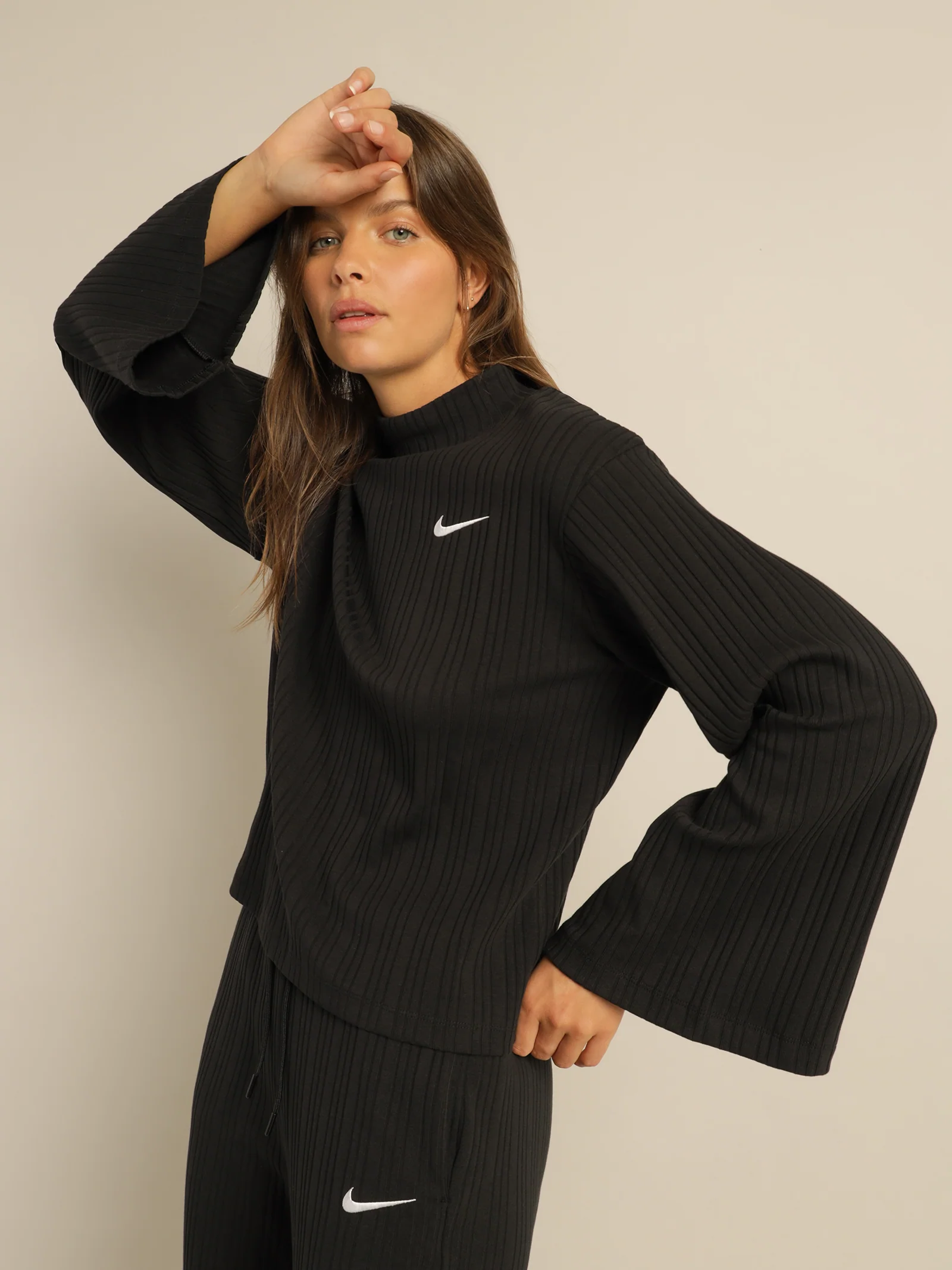 Sportswear Jersey Rib Long Sleeve Top - Image 3
