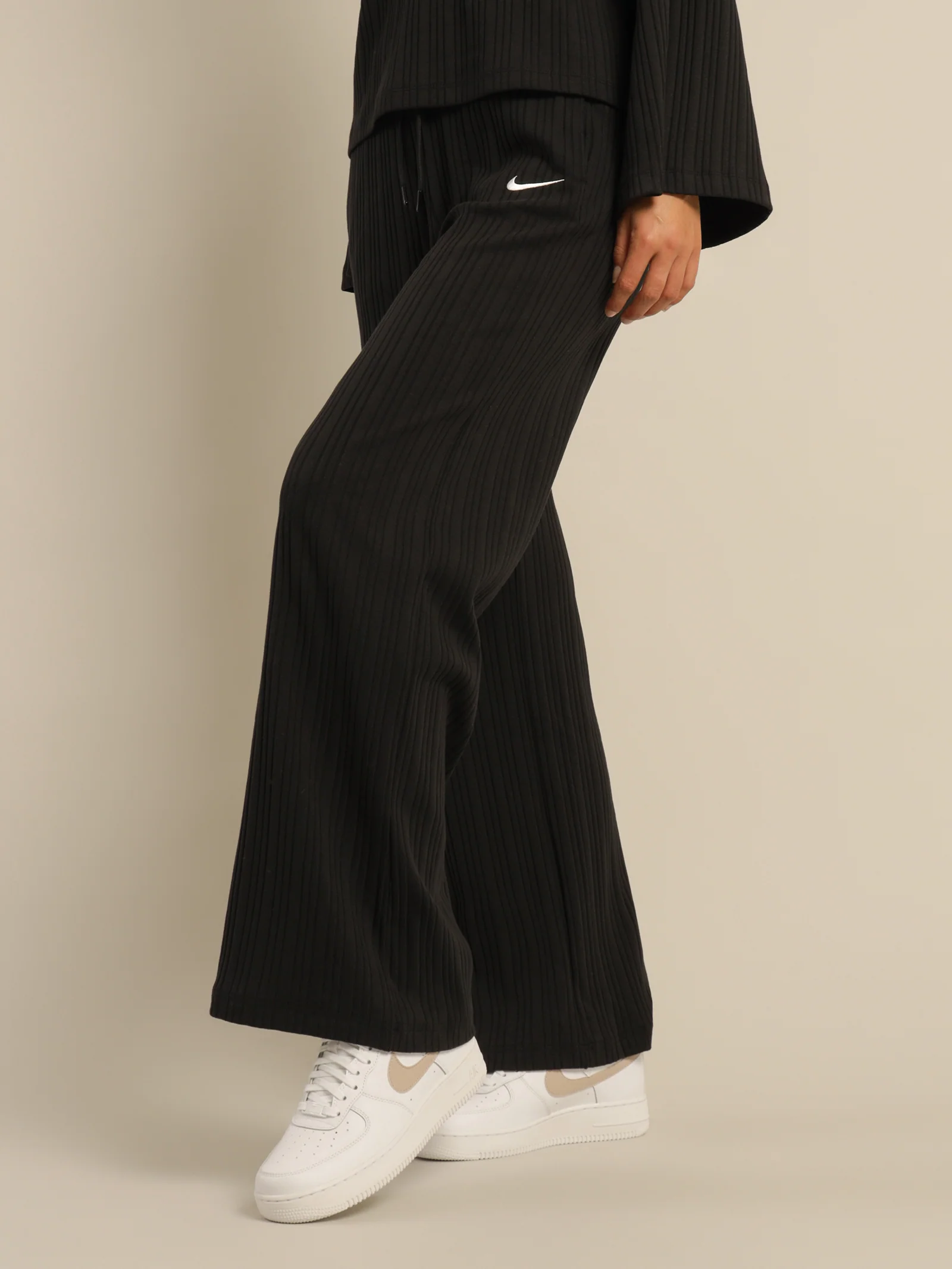 Sportswear Jersey Rib Wide Leg Pants - Image 3