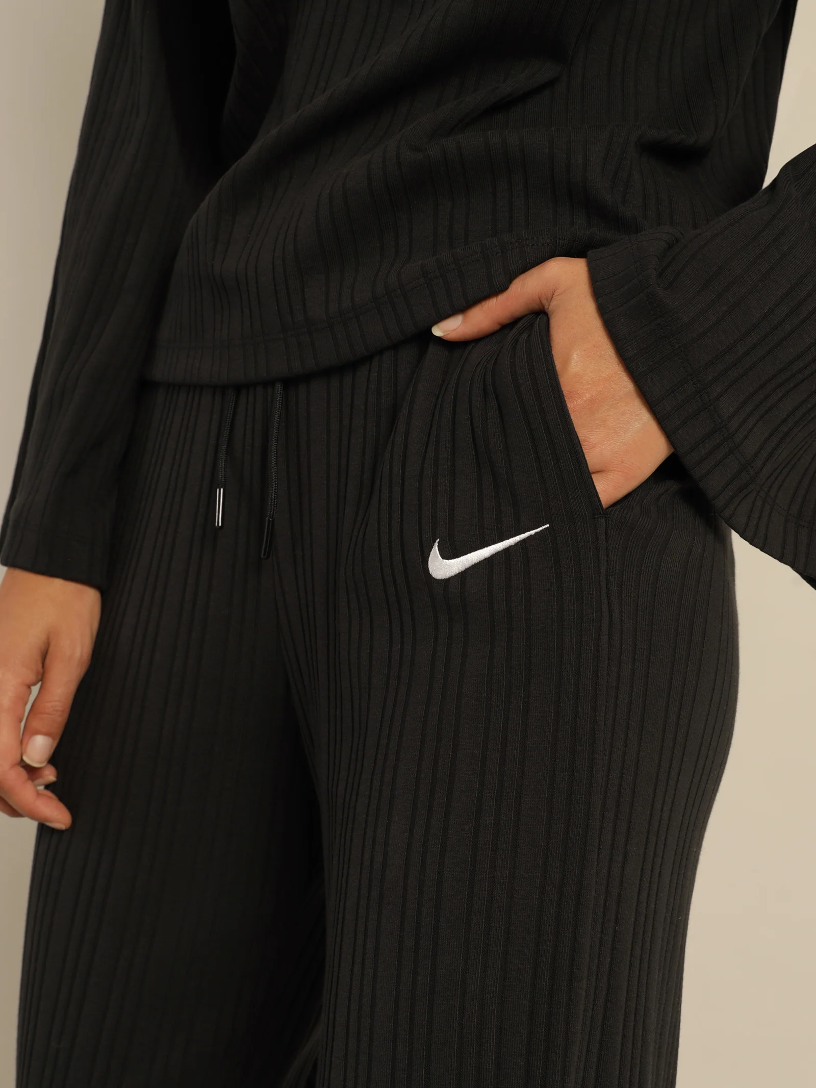 Sportswear Jersey Rib Wide Leg Pants - Image 5