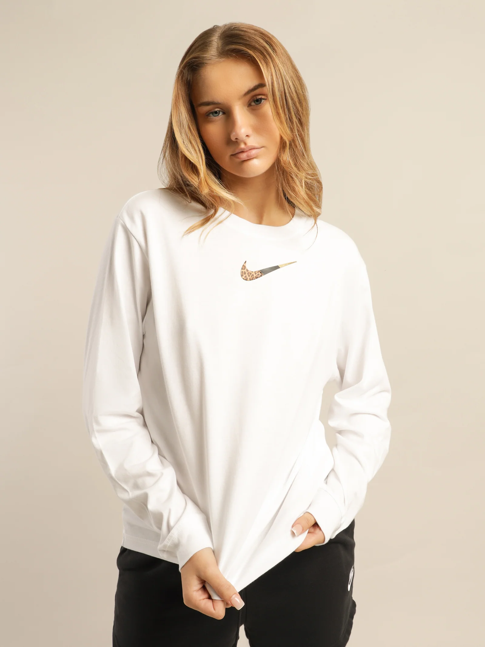 Sportswear Long Sleeve Boxy T-Shirt - Image 3