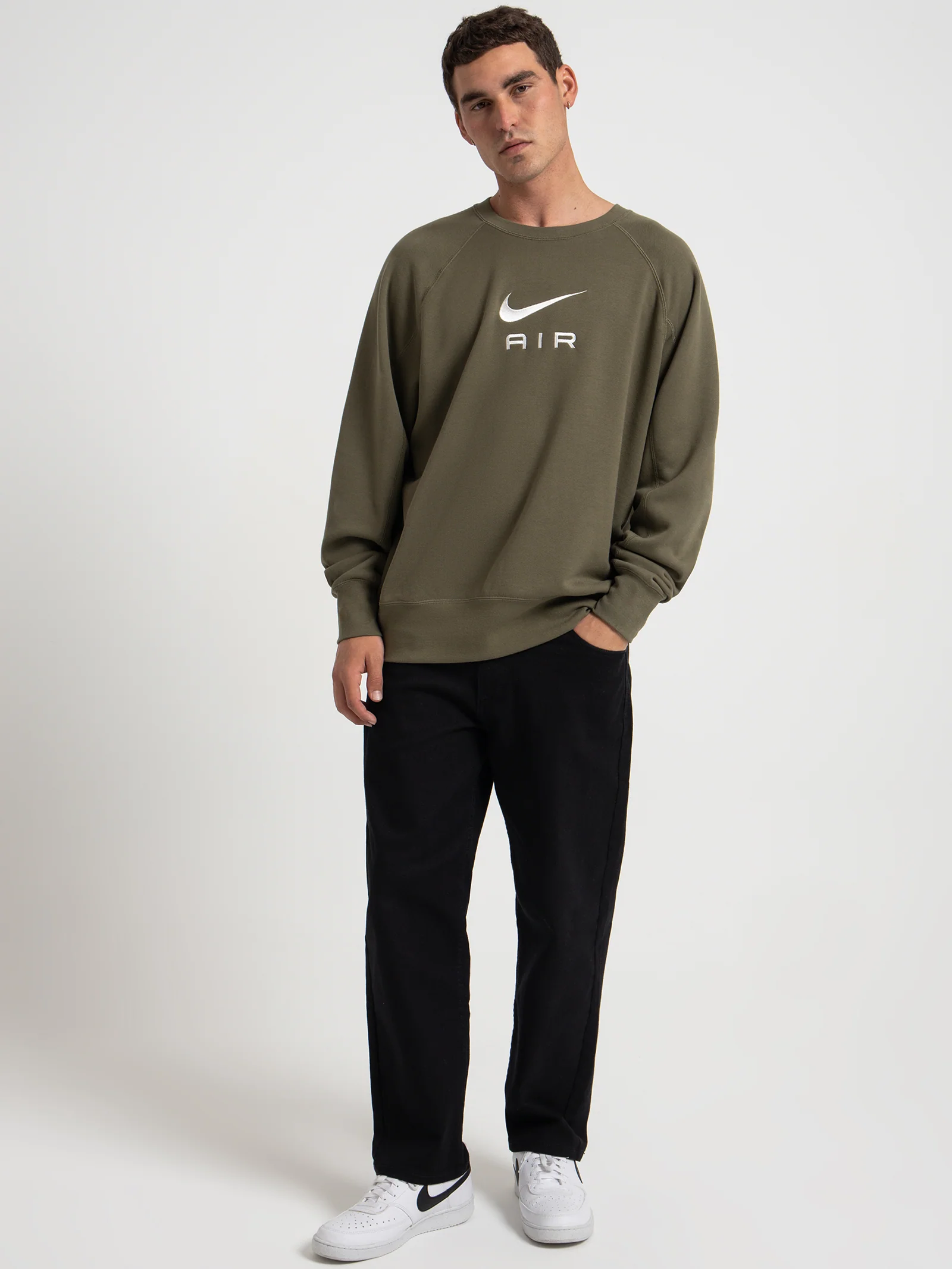 Sportswear Nike Air Fleece Terry Crew Sweater - Image 2