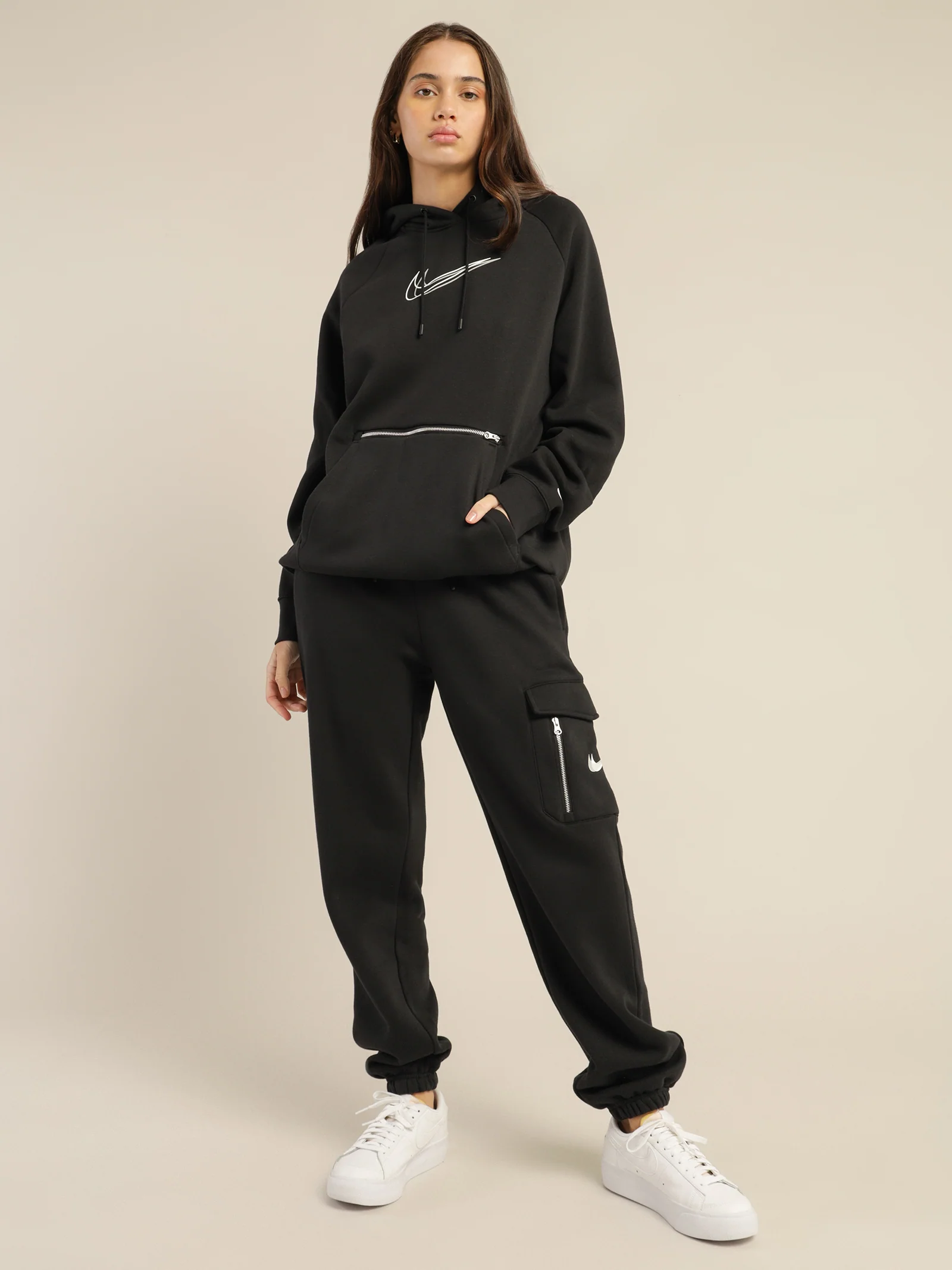 Sportswear Oversized Dance Hoodie - Image 4