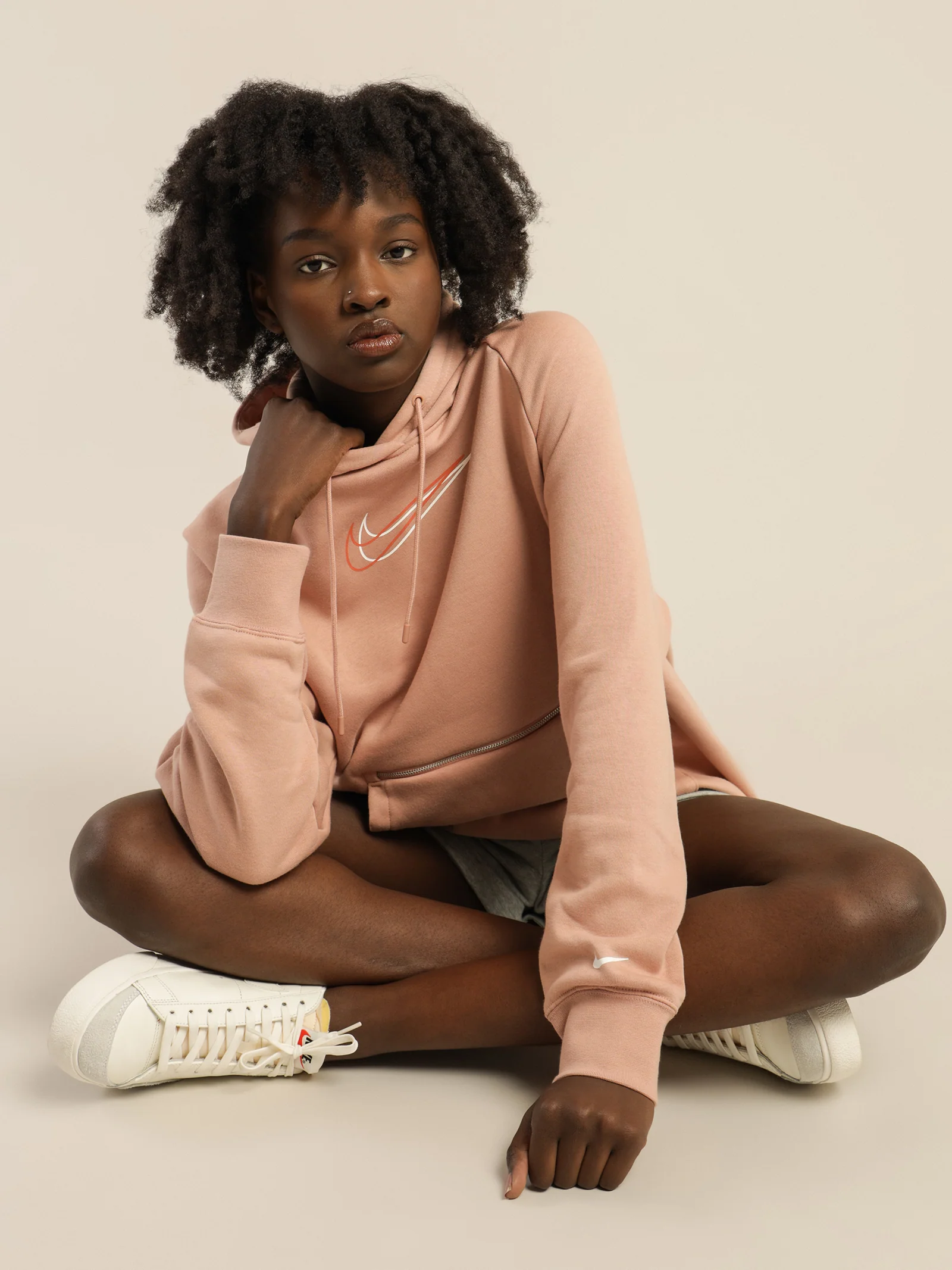 Sportswear Oversized Dance Hoodie - Image 2