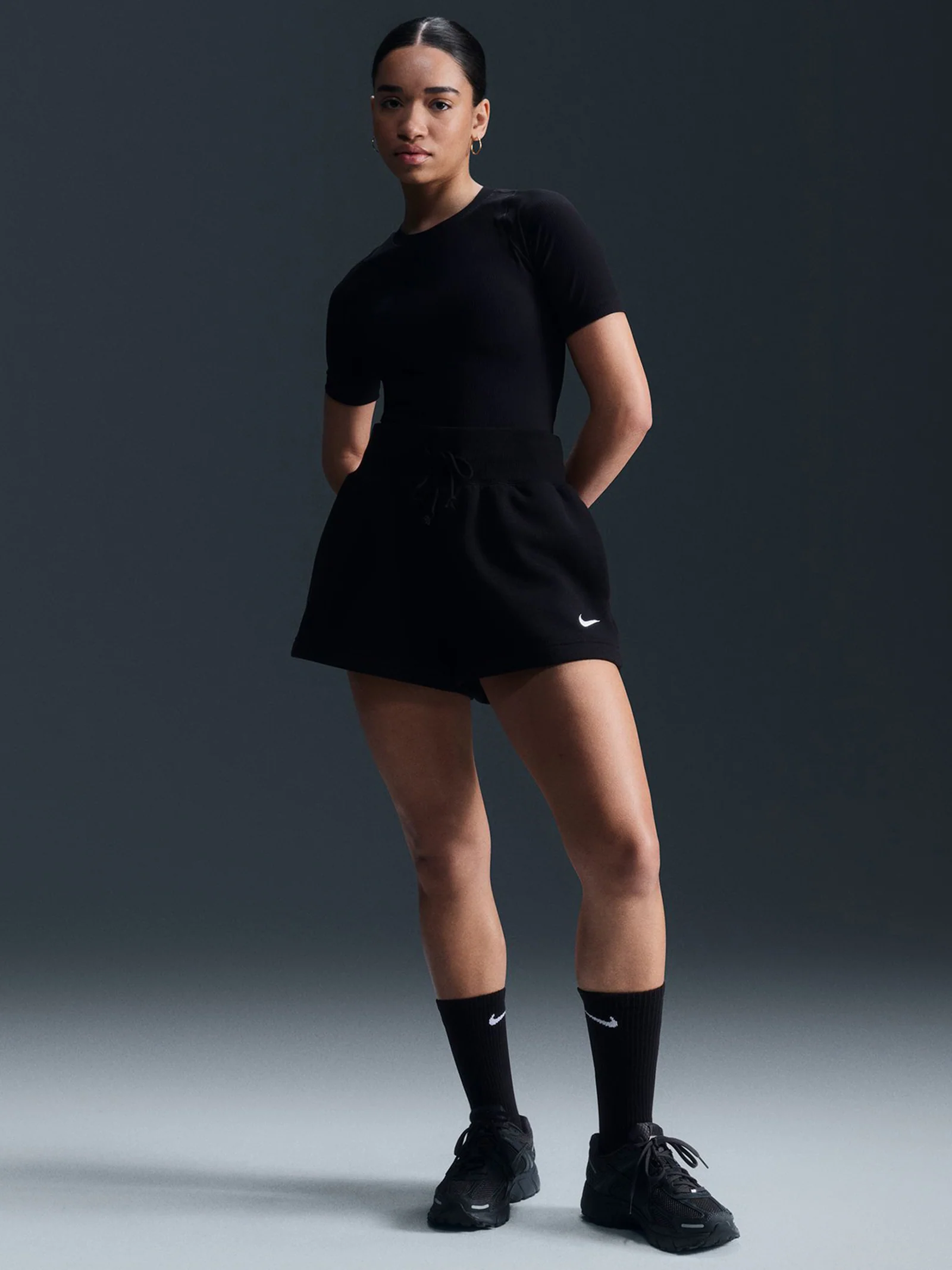 Sportswear Phoenix Fleece High Waisted Shorts - Image 2