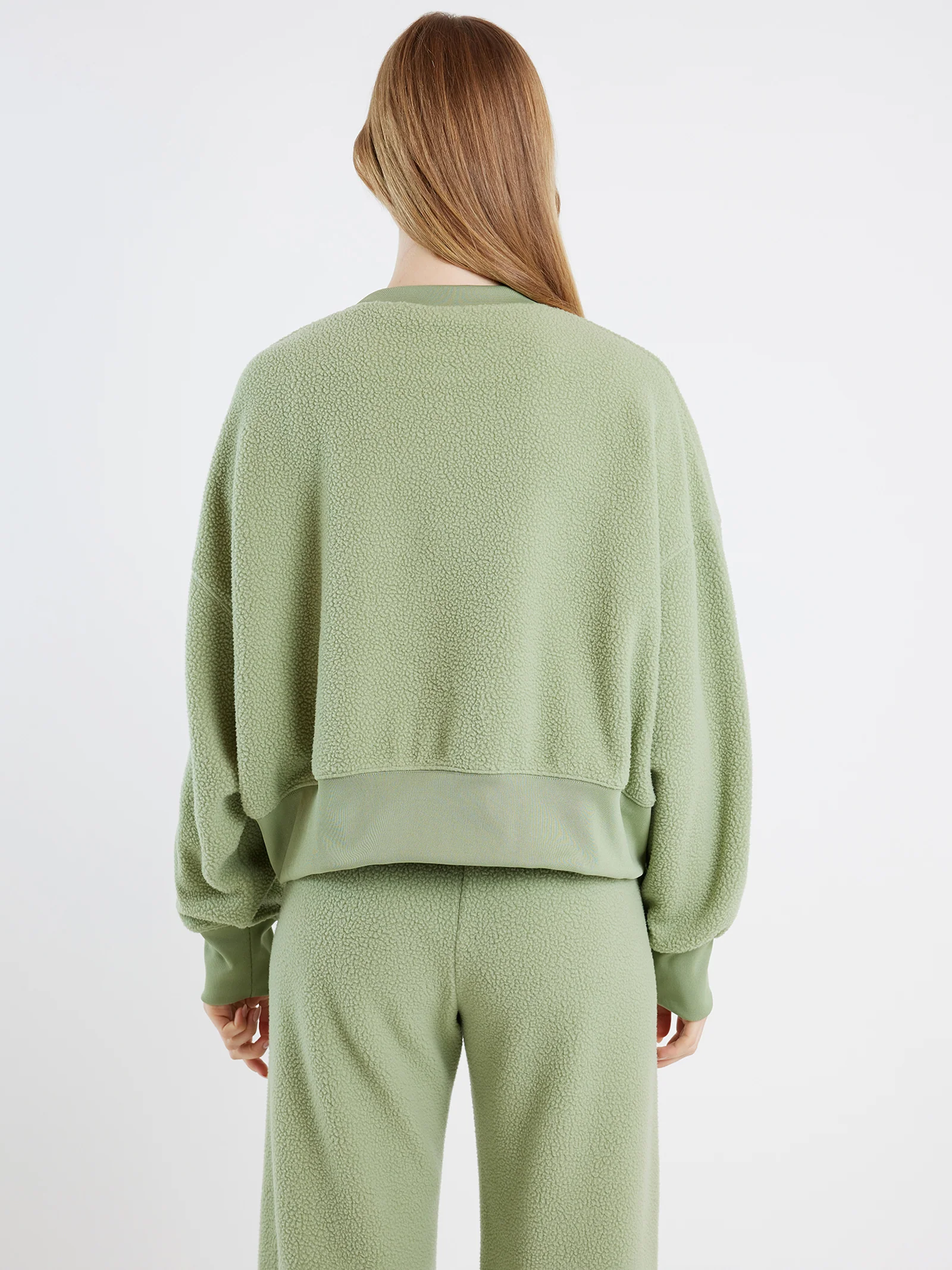 Sportswear Plush Mod Cropped Crewneck - Image 5