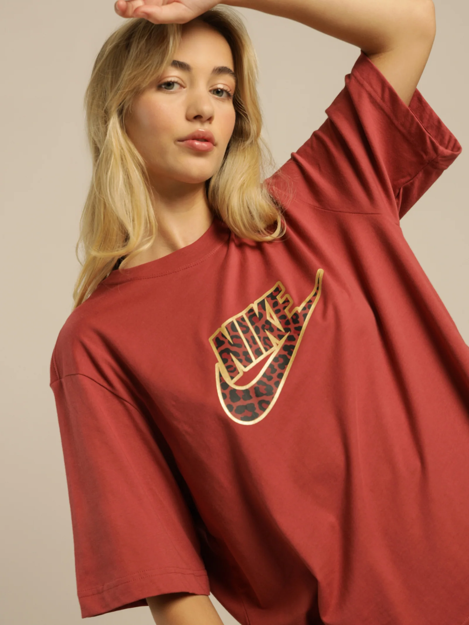 Sportswear T-Shirt Boxy Leopard - Image 3