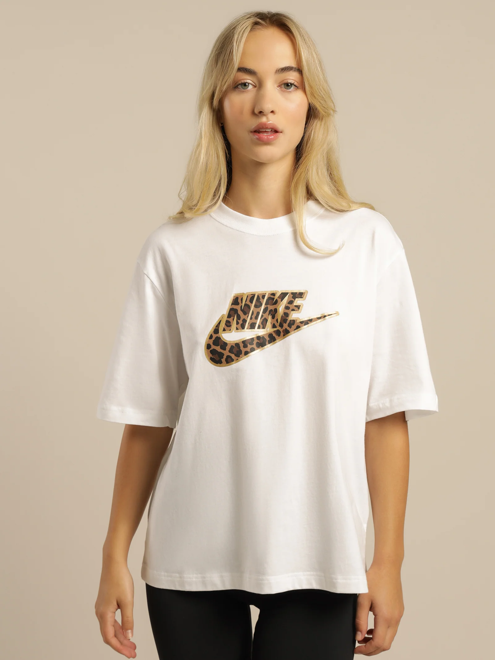 Sportswear T-Shirt Boxy Leopard - Image 3