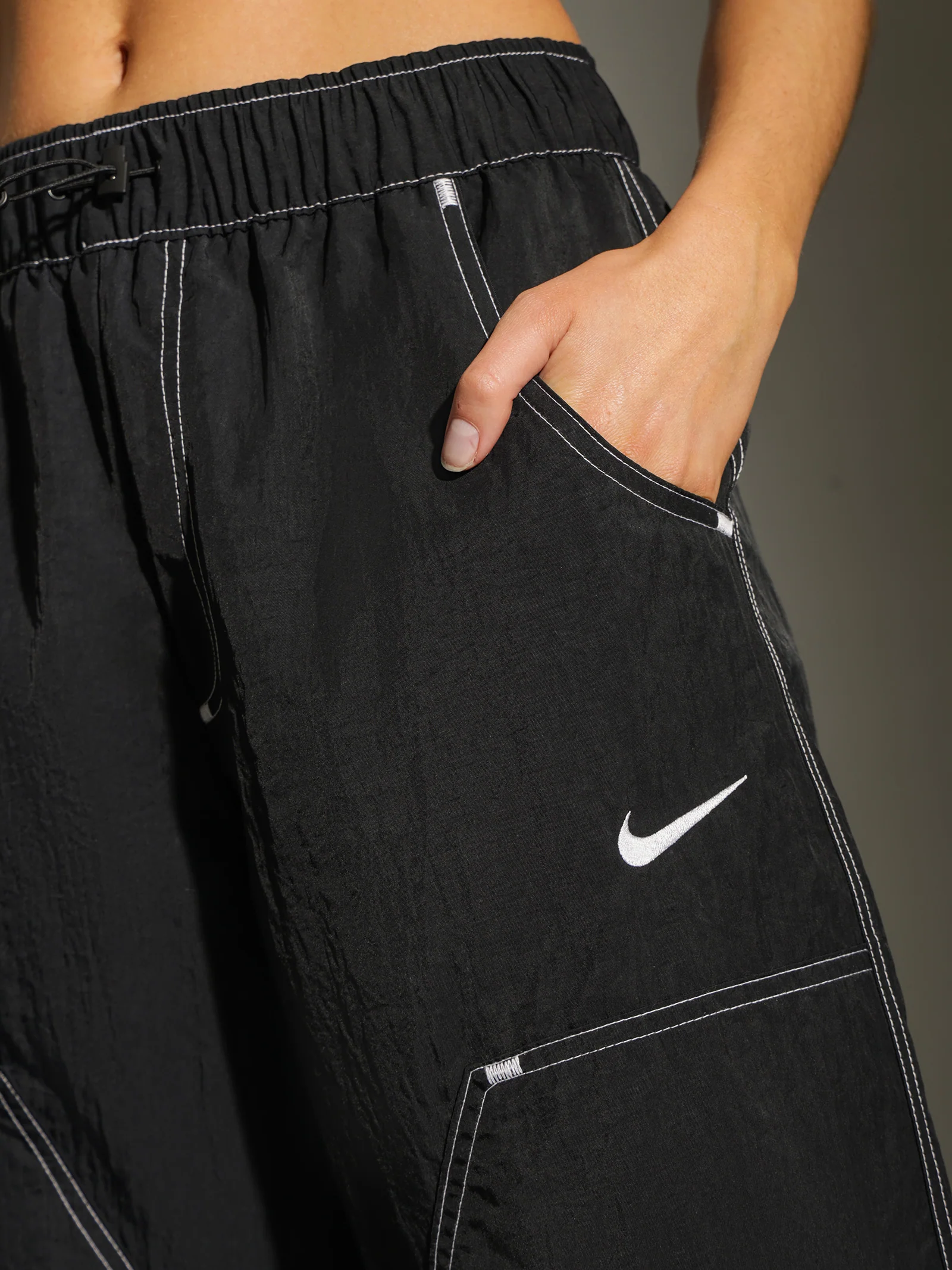 Sportswear Woven High Rise Pants - Image 5
