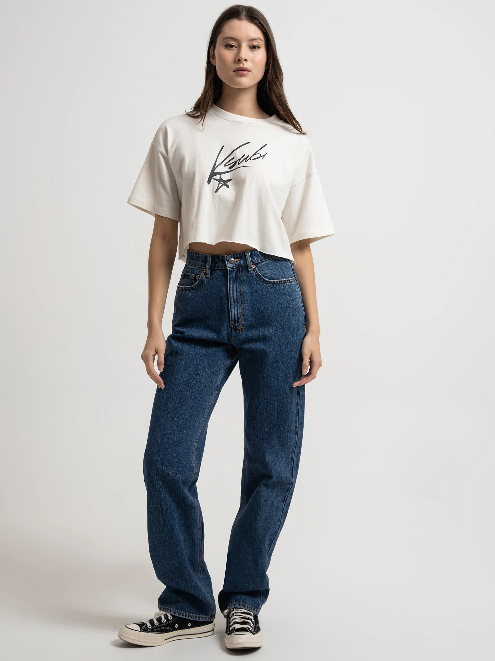 Sprayed OH G Crop T-Shirt - Image 2