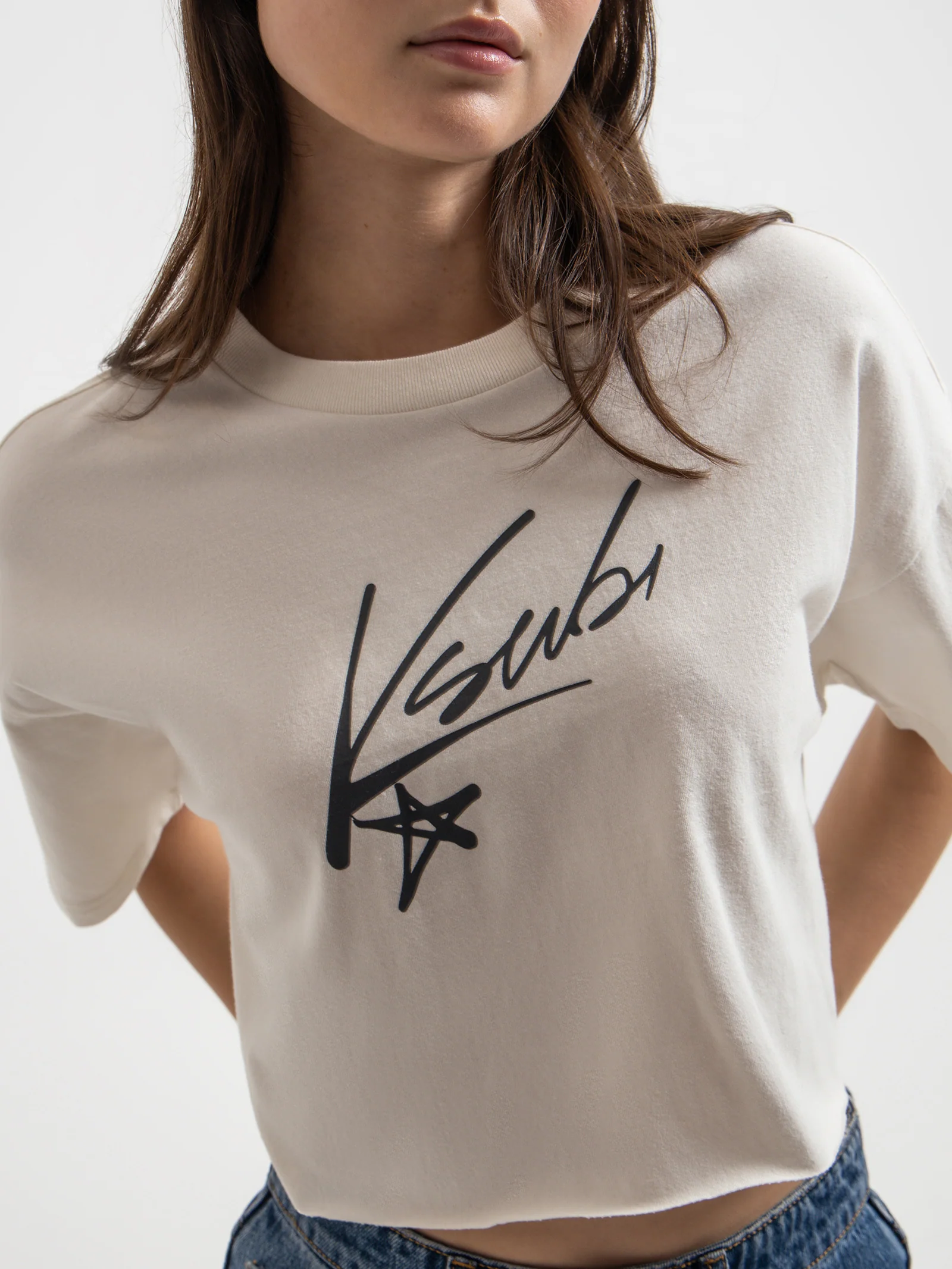 Sprayed OH G Crop T-Shirt - Image 3