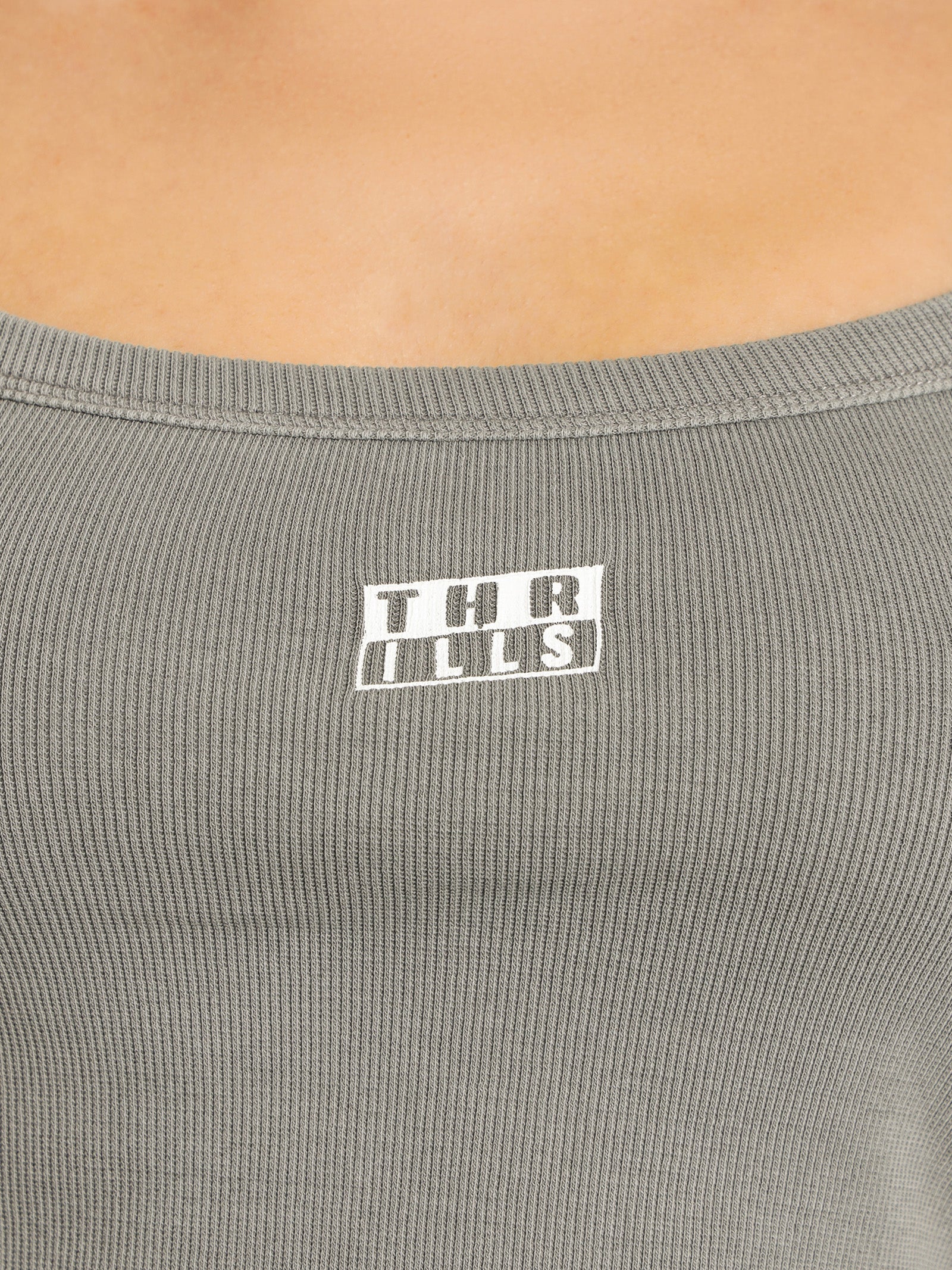 Stack Crop Rib Singlet - Image 6