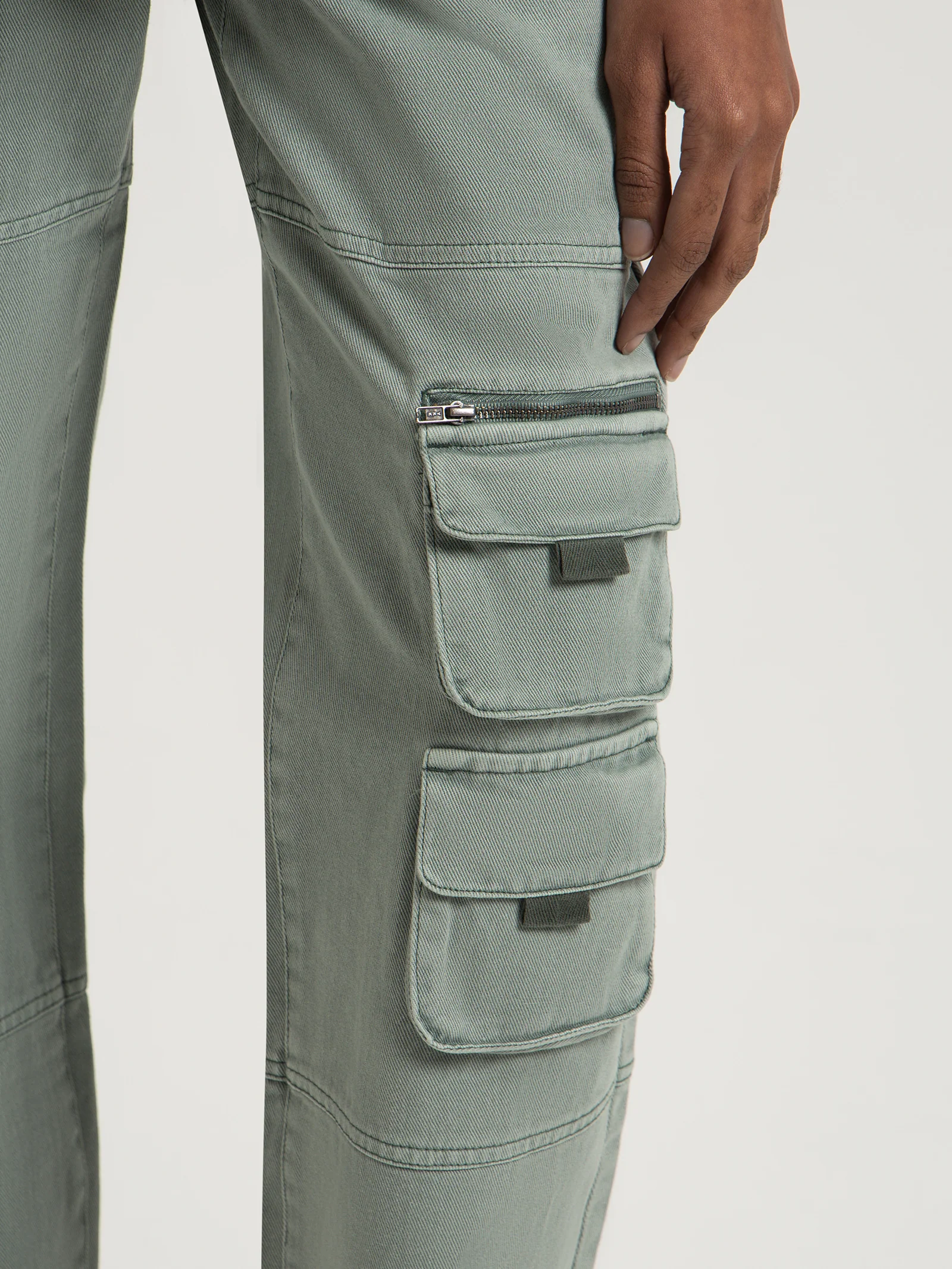 Stamped Owwy Utility Cargo Jeans - Image 3
