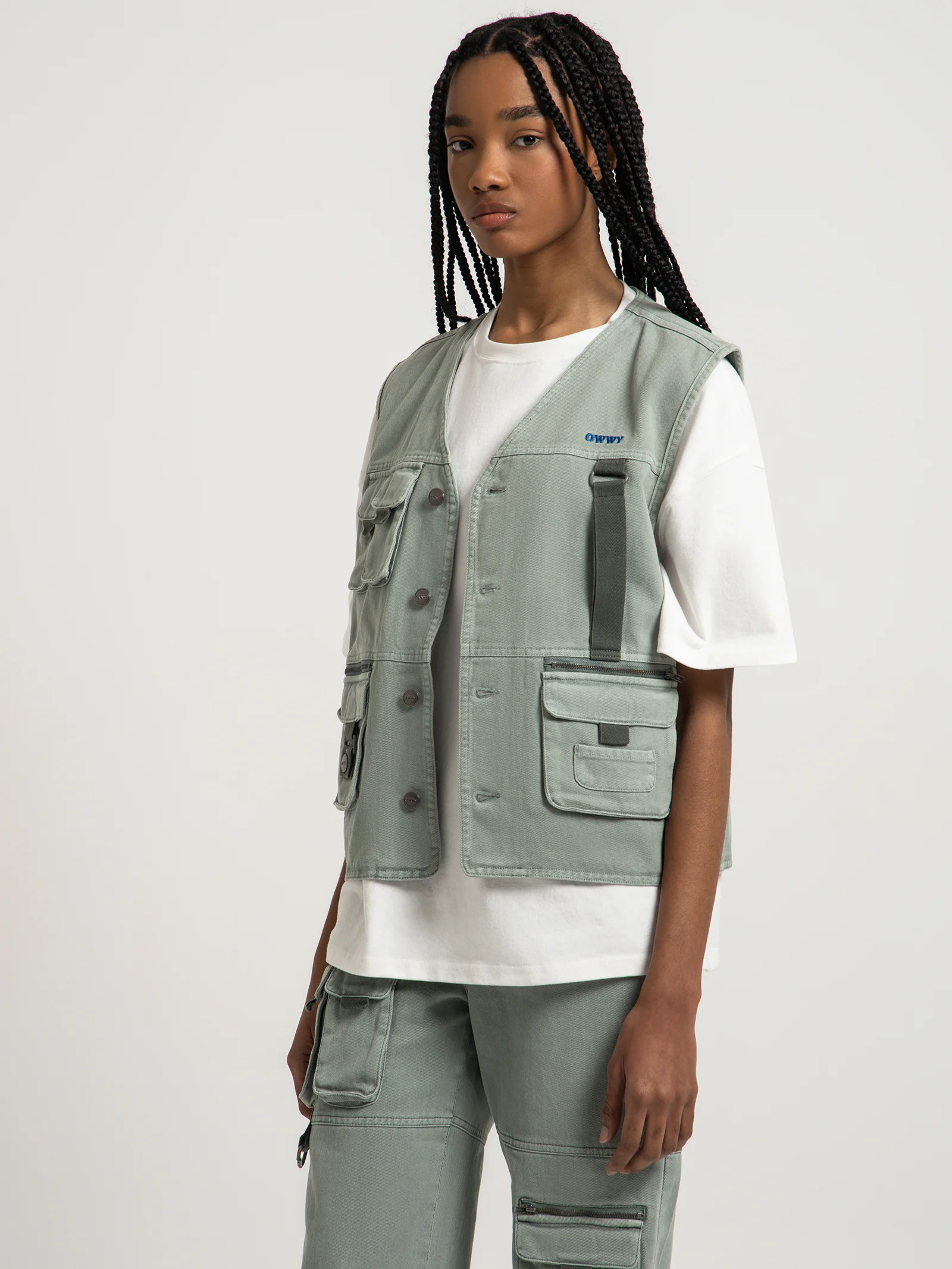 Stamped Owwy Utility Vest - Image 5