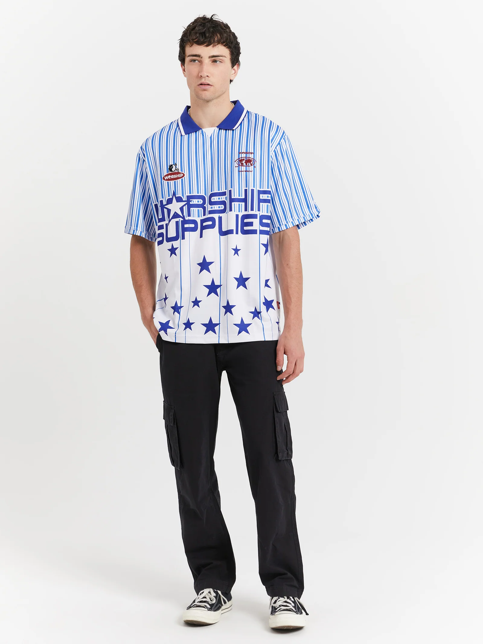 Star Stripe Football Jersey - Image 2