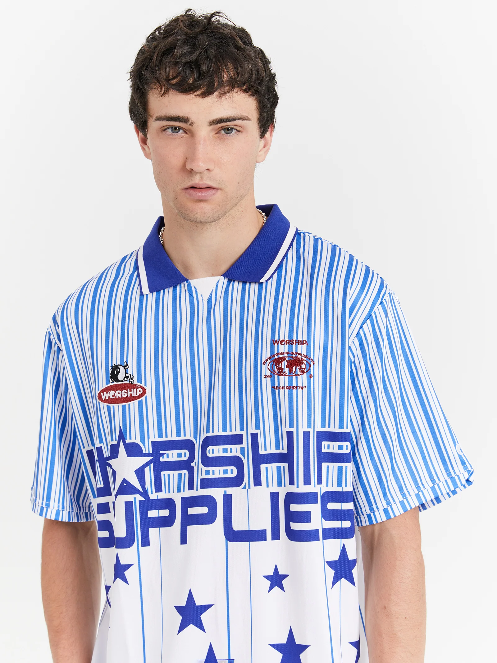 Star Stripe Football Jersey - Image 3