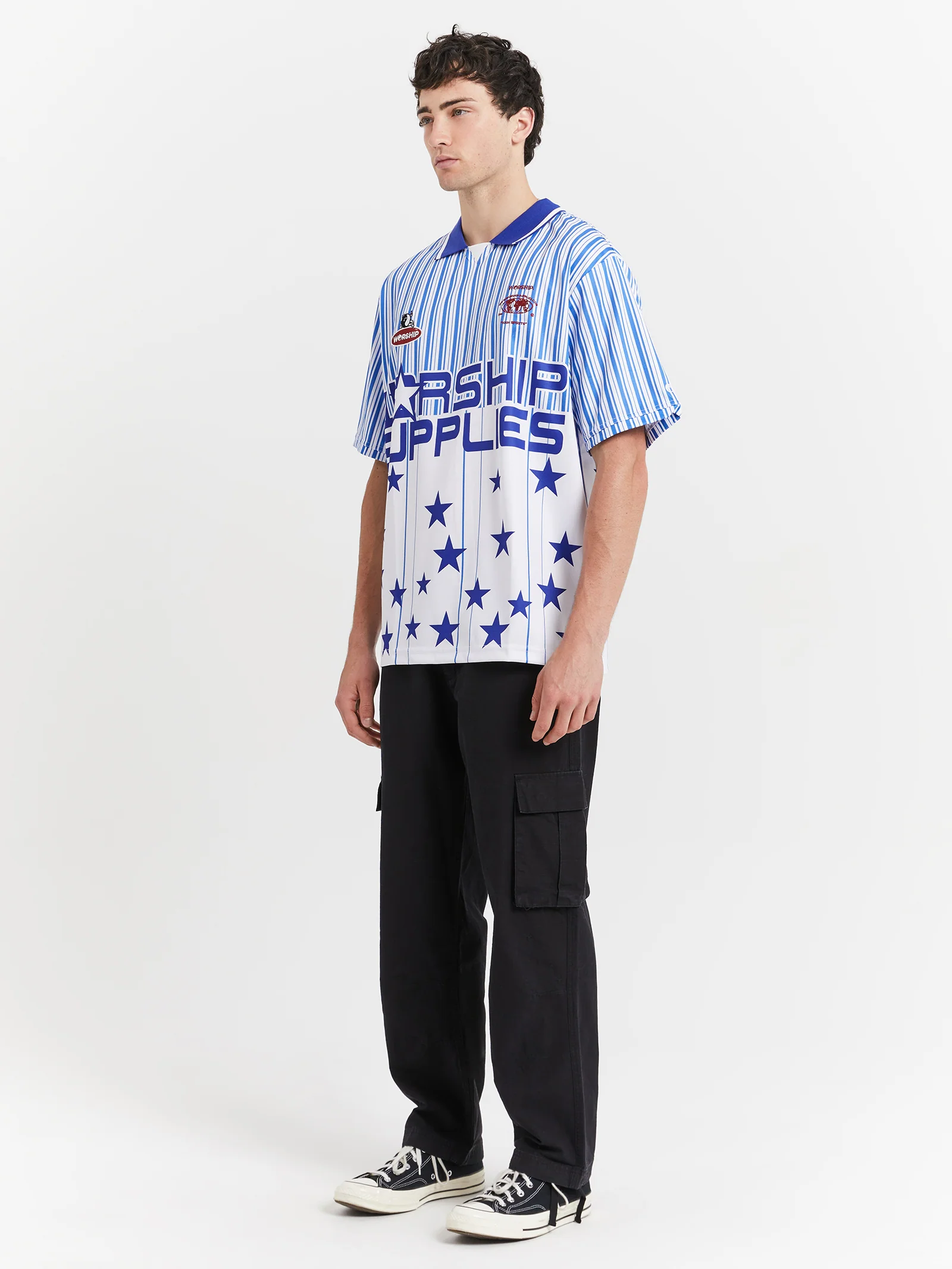 Star Stripe Football Jersey - Image 4