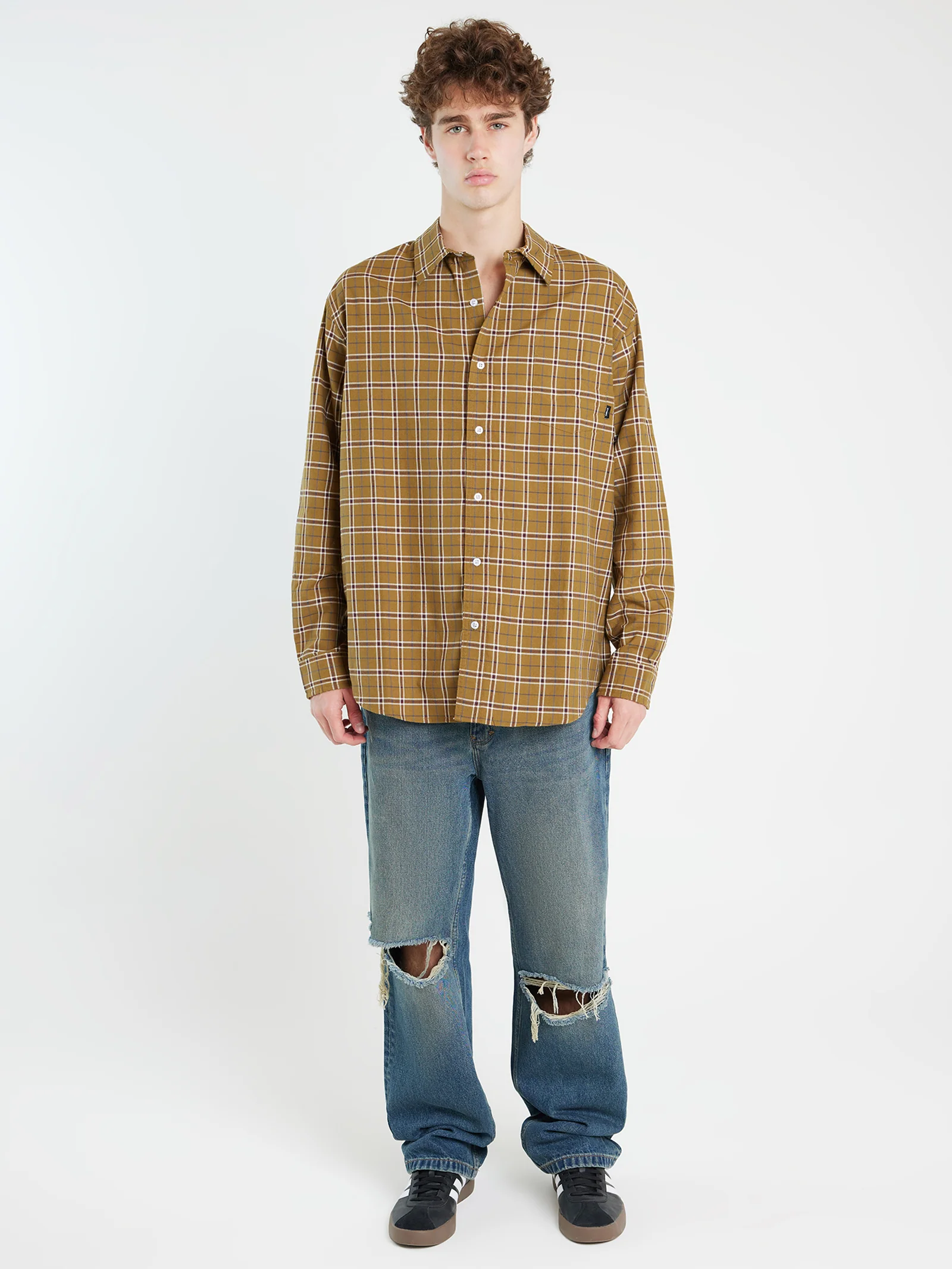 Steadfast Check Long Sleeve Shirt - Image 2