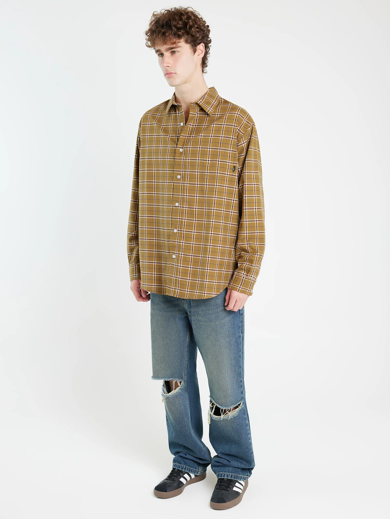 Steadfast Check Long Sleeve Shirt - Image 4