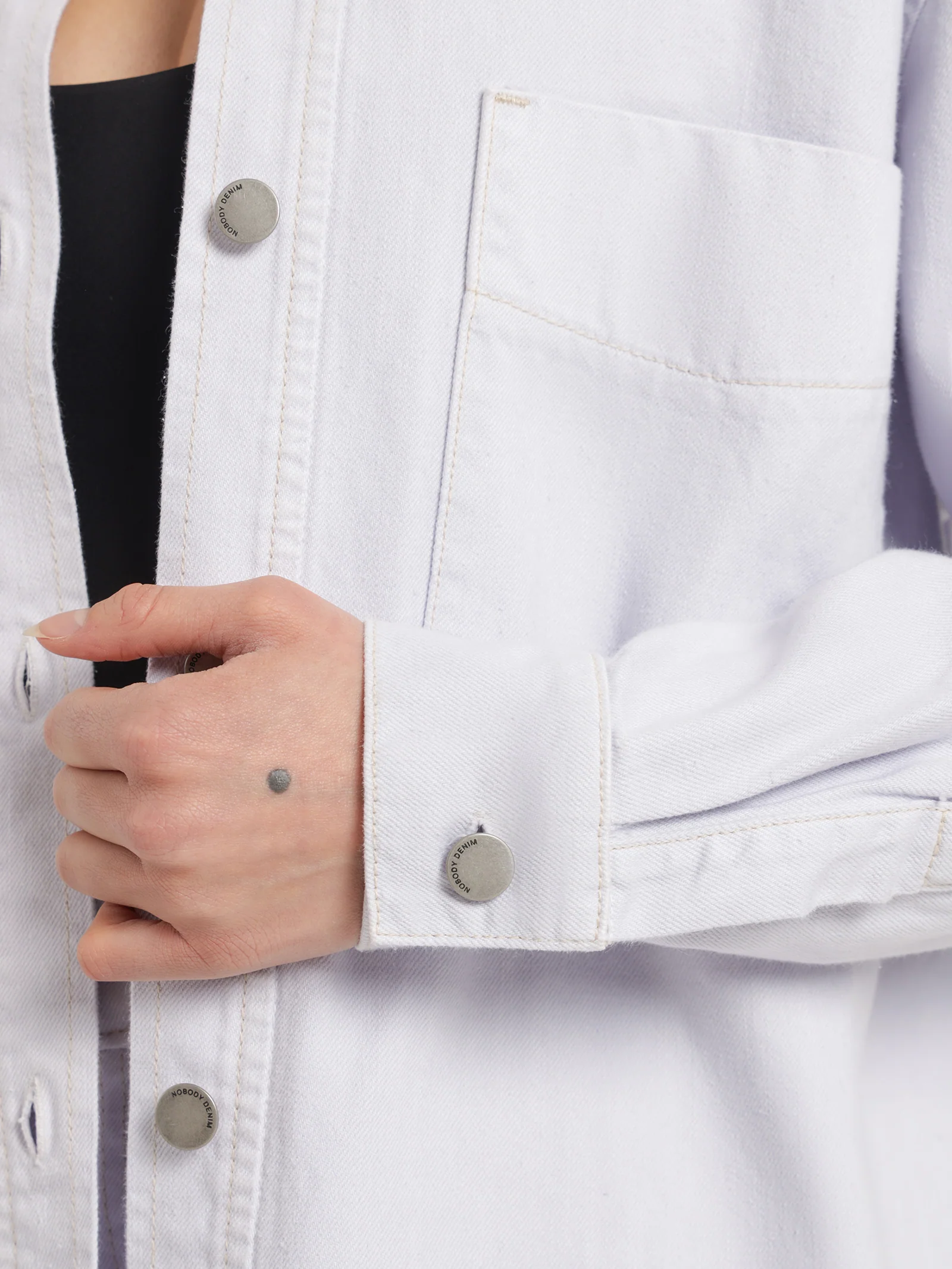 Stella Denim Overshirt - Image 4